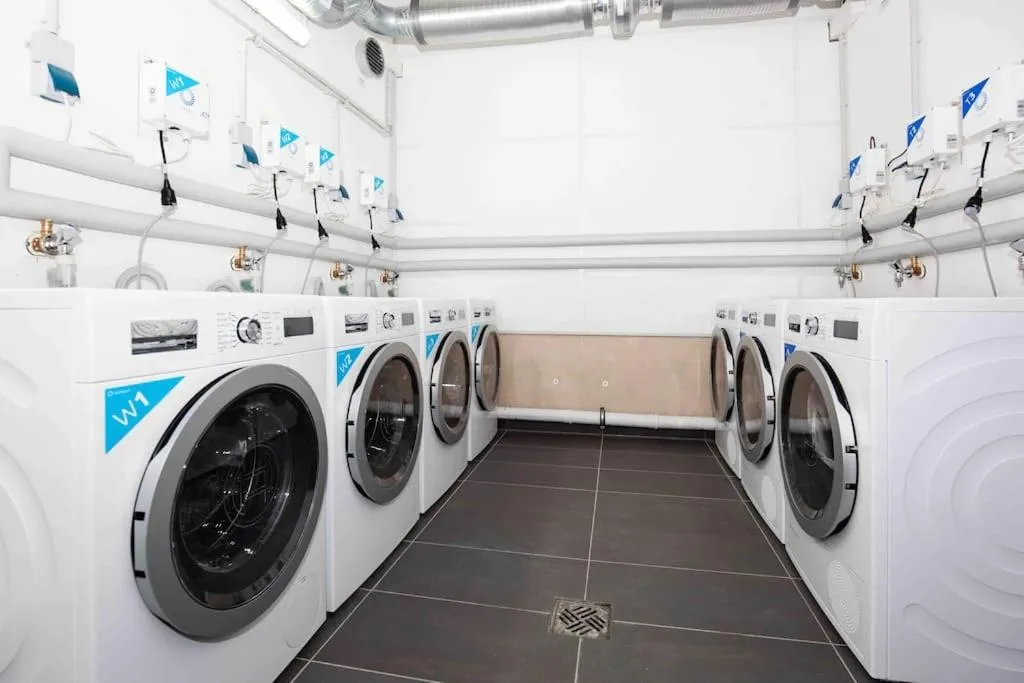 washing machine in My room serviced apartment-Messe