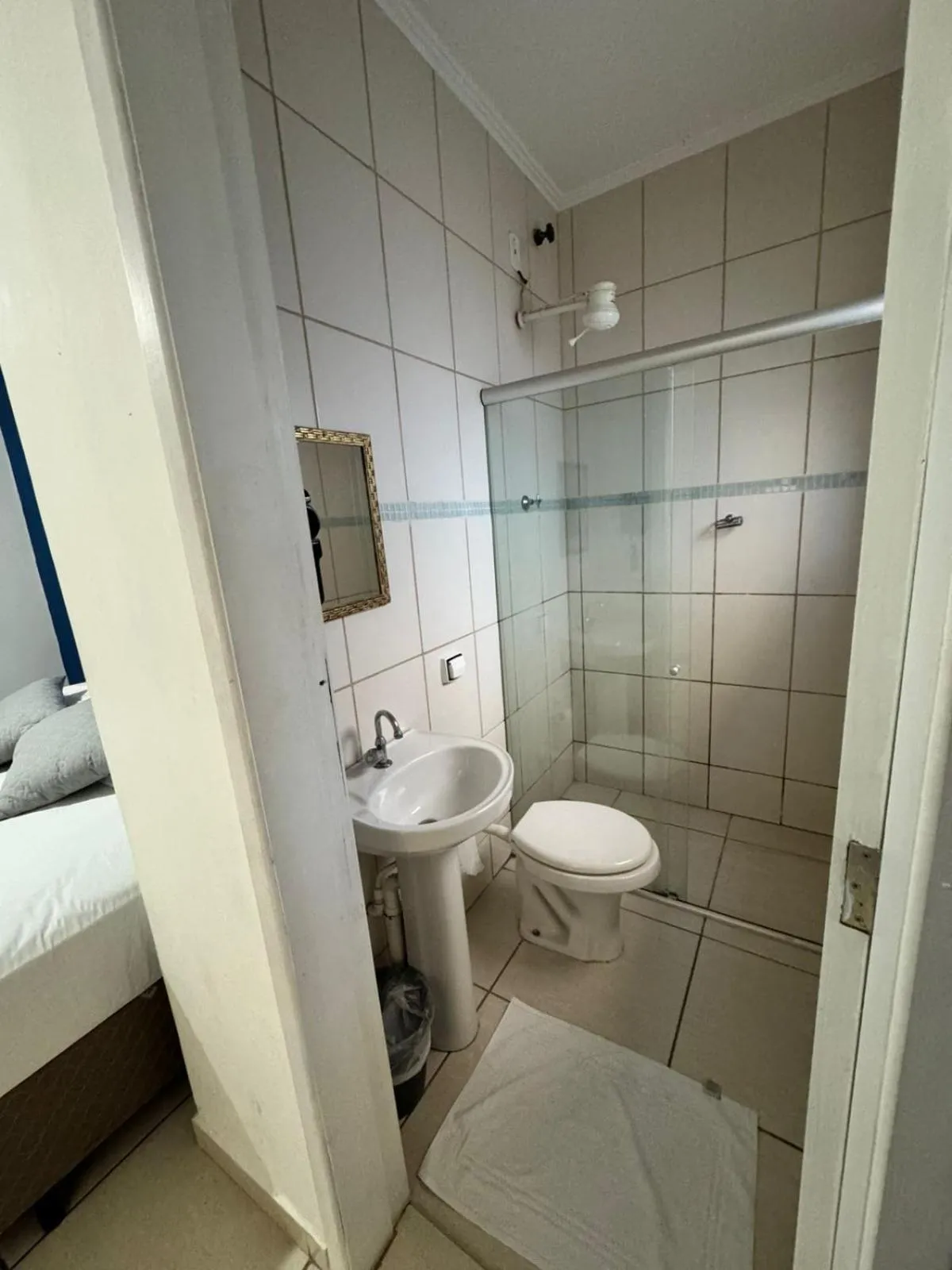 Bathroom in Hotel Mão de Fatima