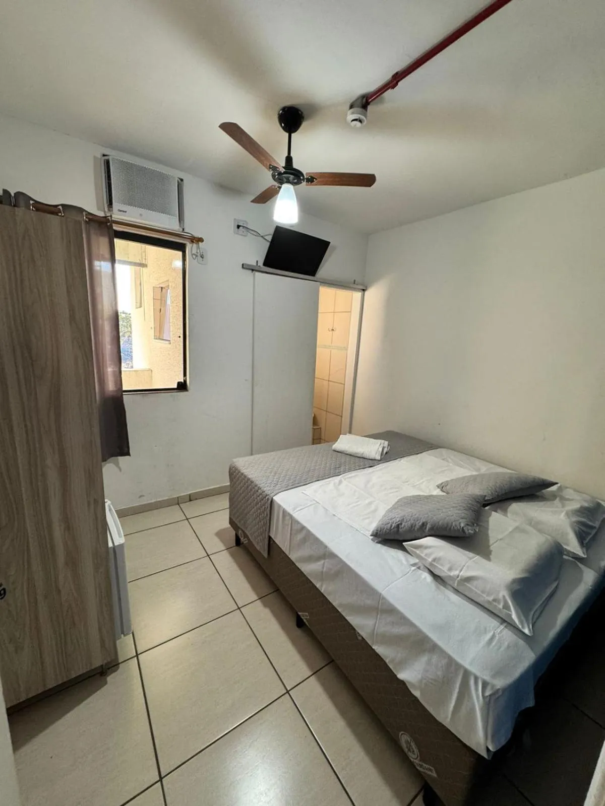 Bed in Hotel Mão de Fatima