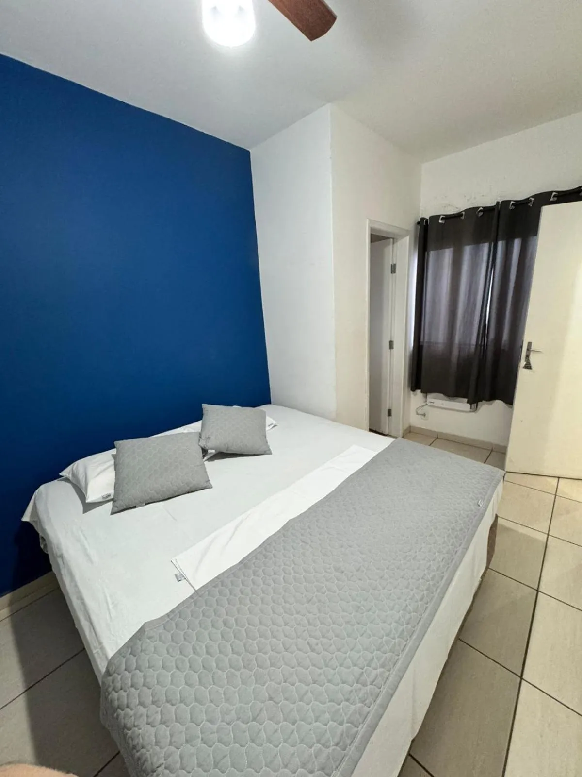 Bed in Hotel Mão de Fatima