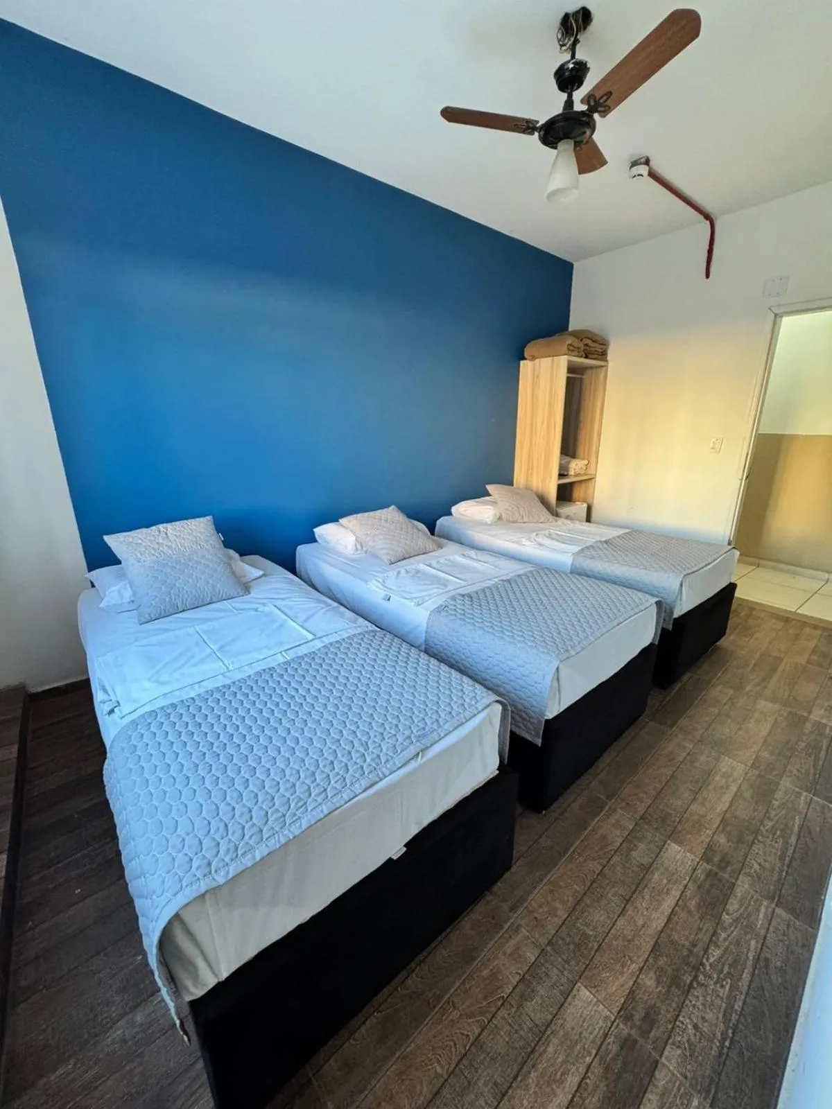 Bed in Hotel Mão de Fatima