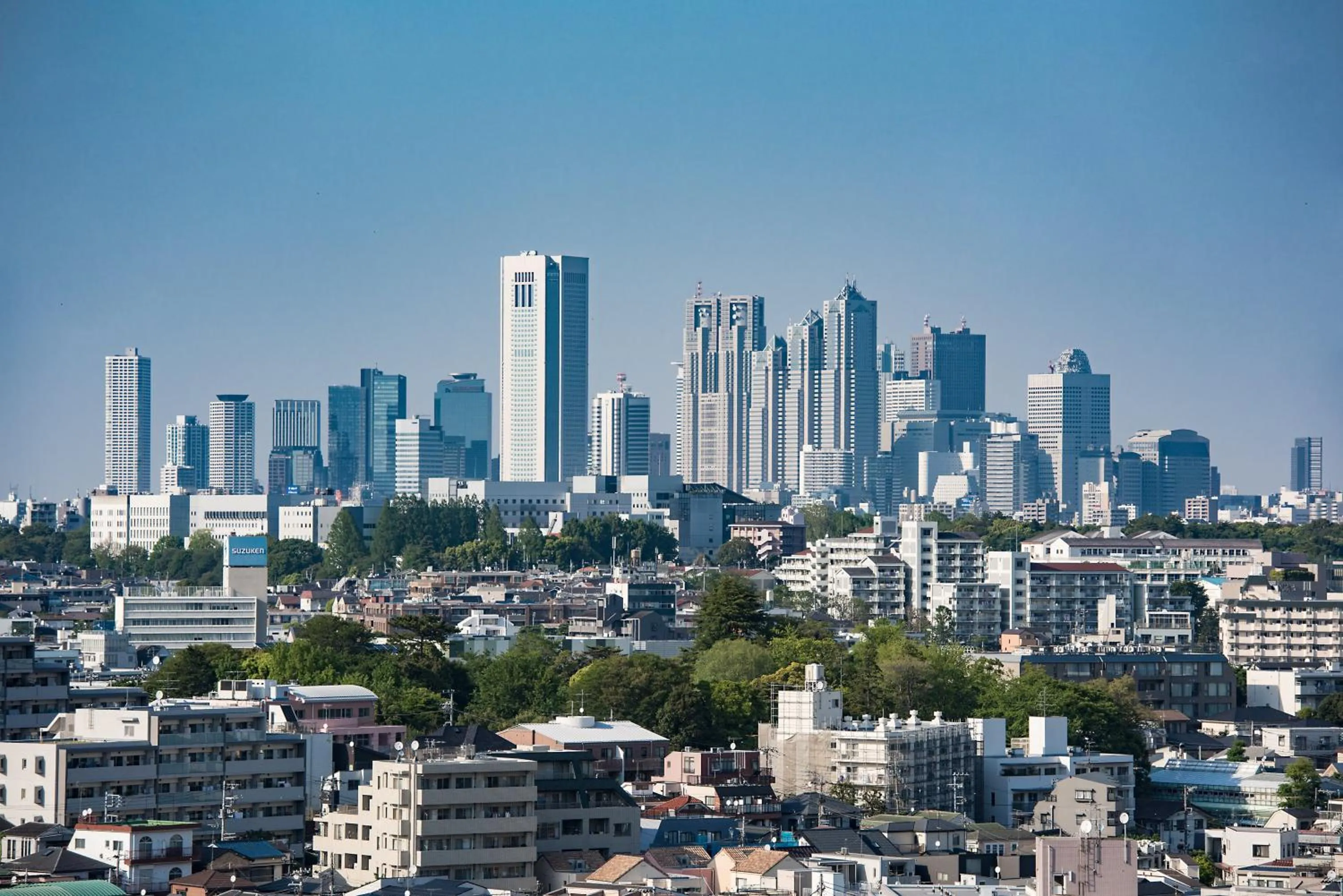 City view in the b sangenjaya