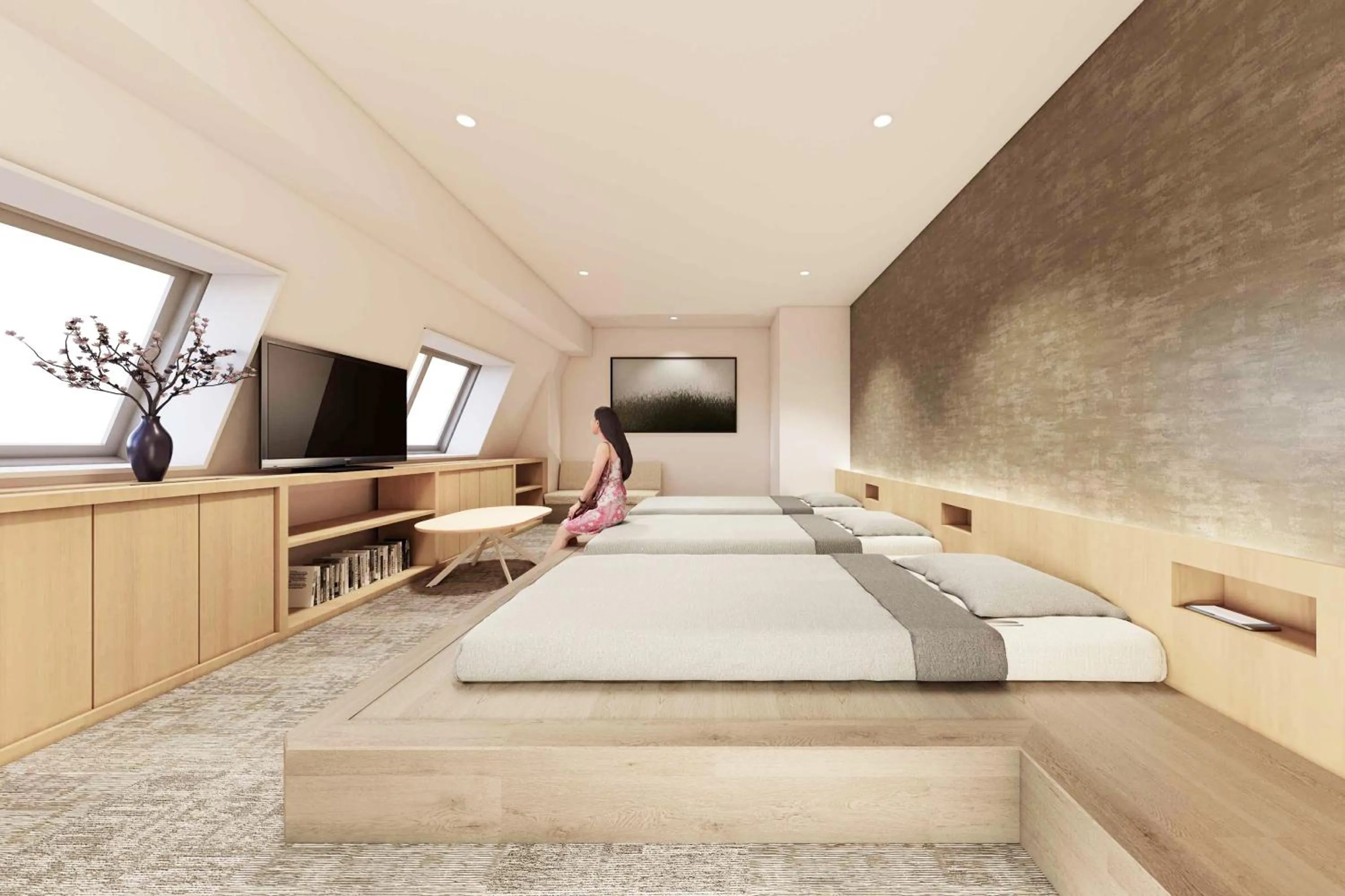 Bed in the b sangenjaya