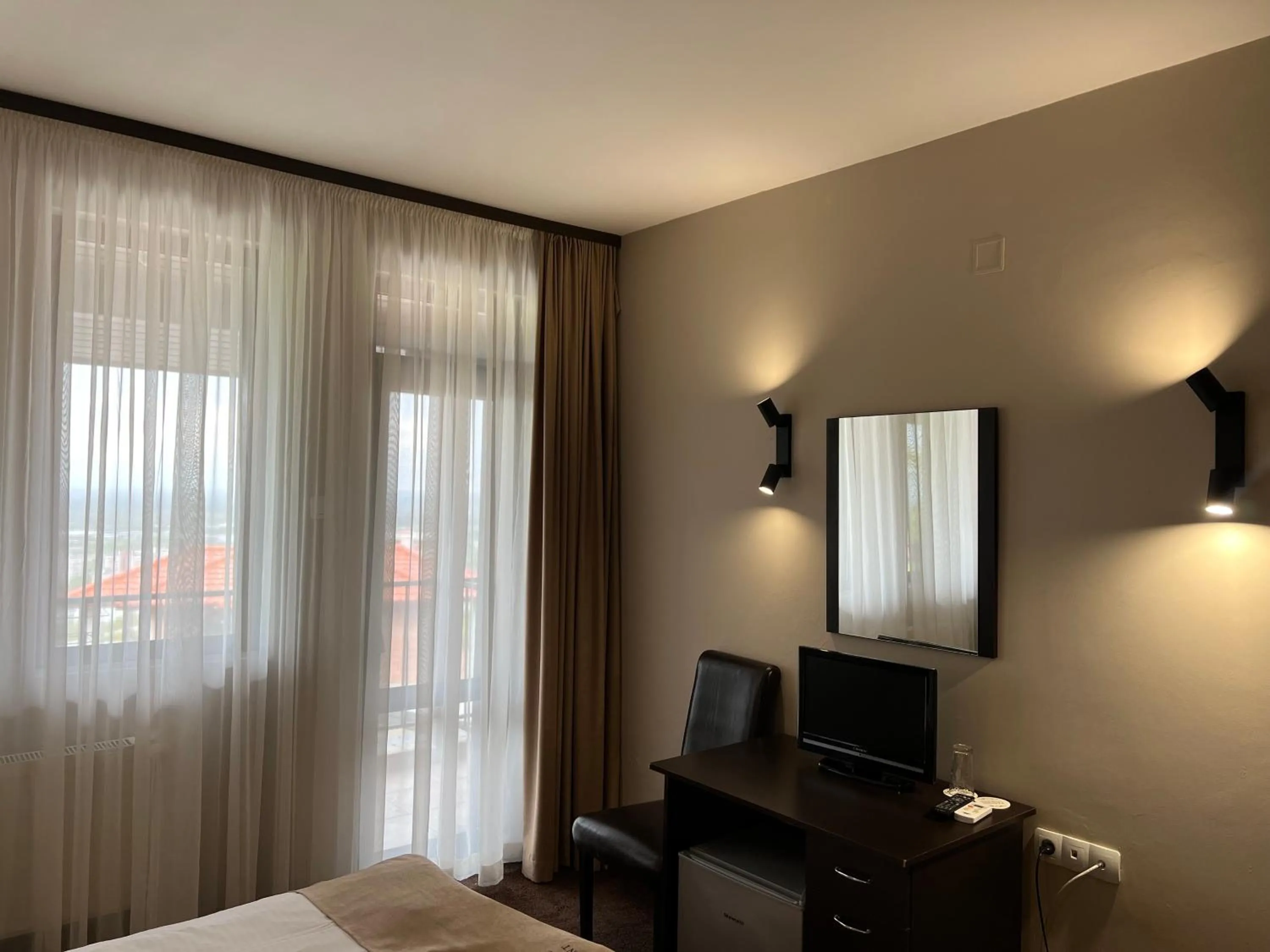 Bed in Chiflika Family Hotel