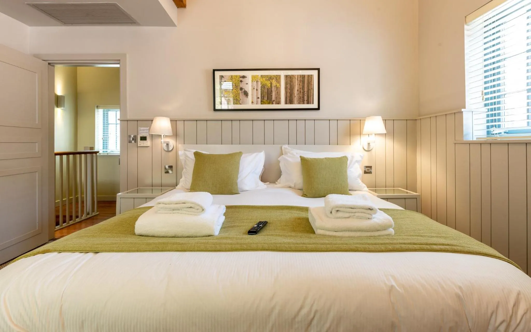 Bed in The Lawrance Luxury Aparthotel - York