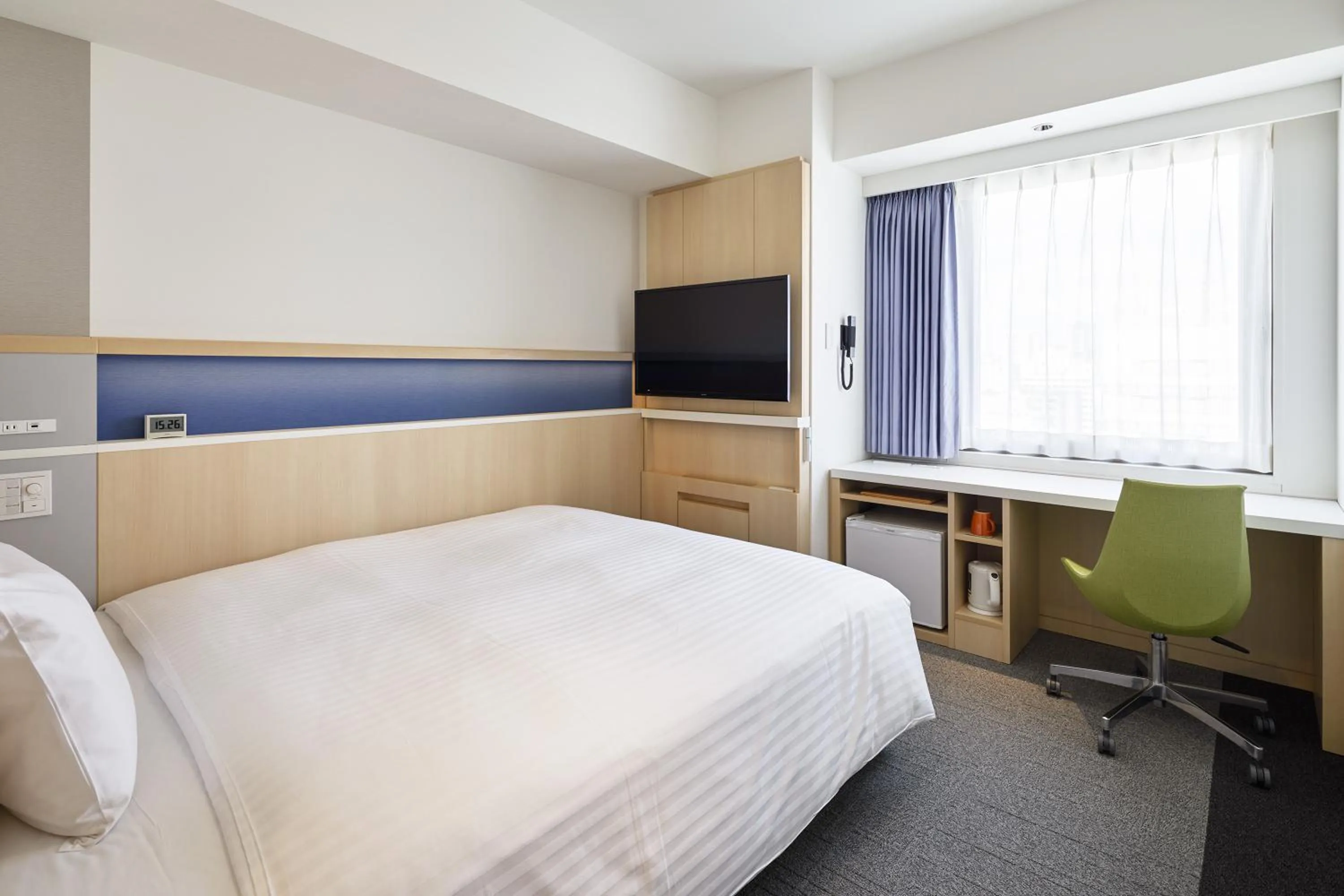 Bed in Via Inn Prime Shinsaibashi Yotsubashi