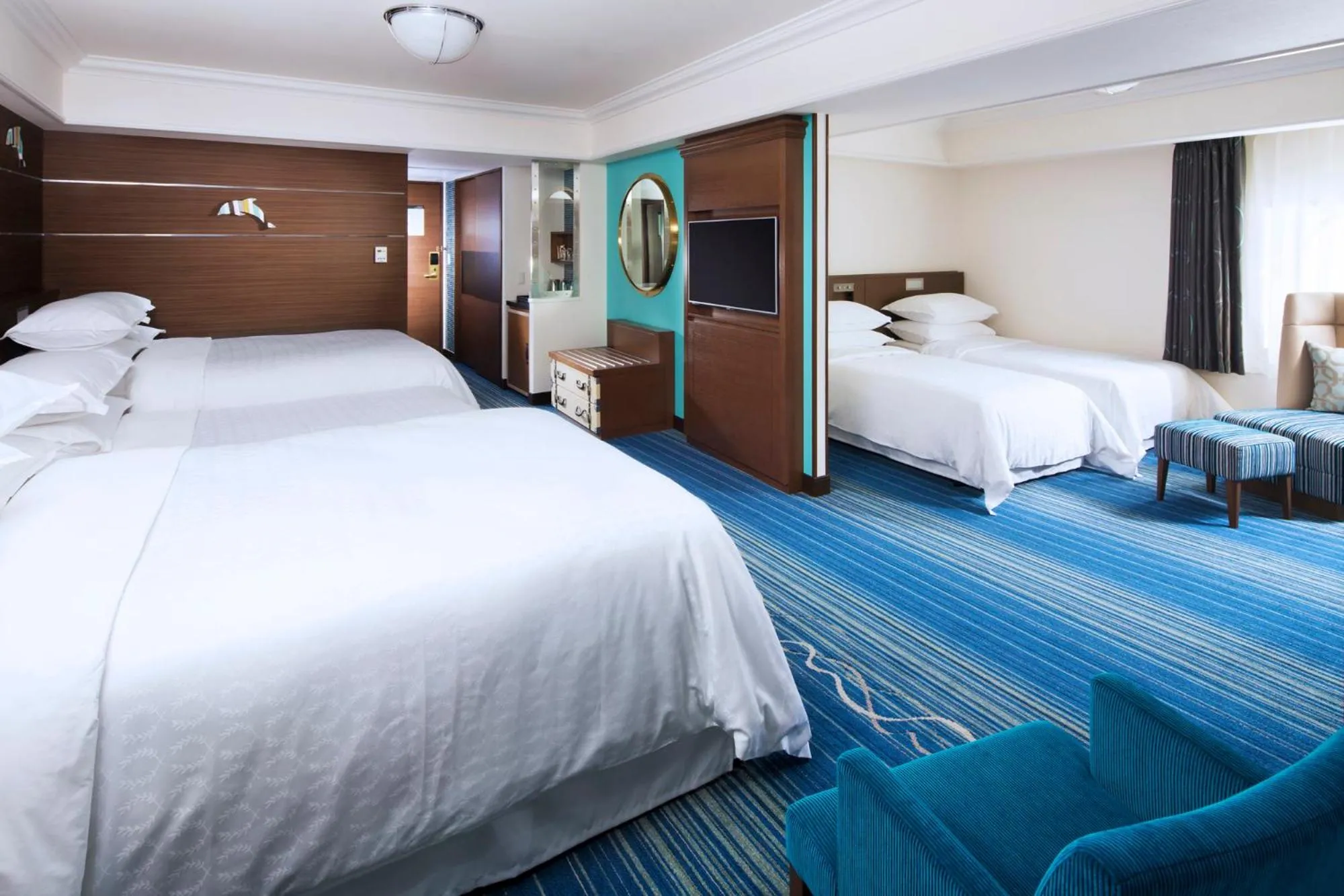 Bedroom, Bed in Sheraton Grande Tokyo Bay Hotel