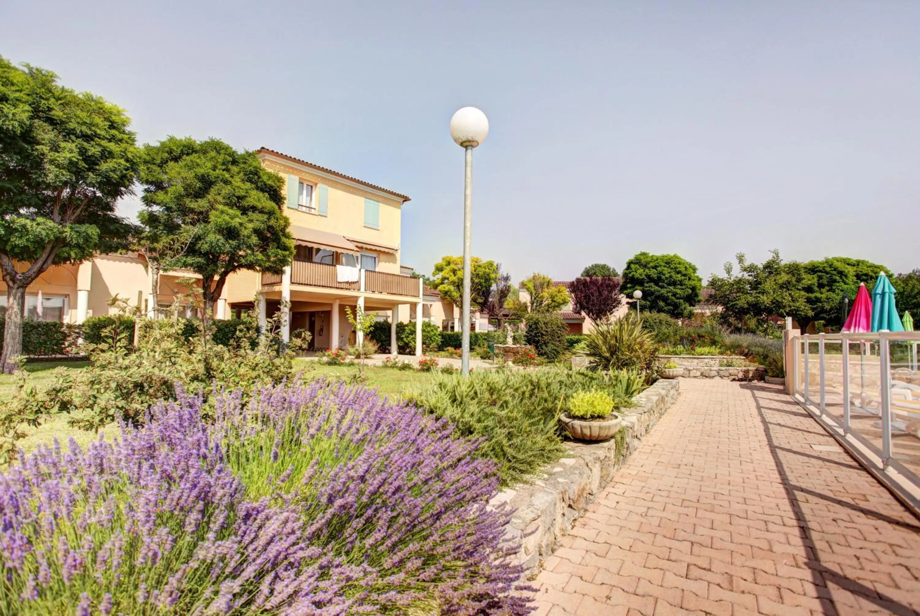 Garden in Le Champ d'Eysson Aparthotel