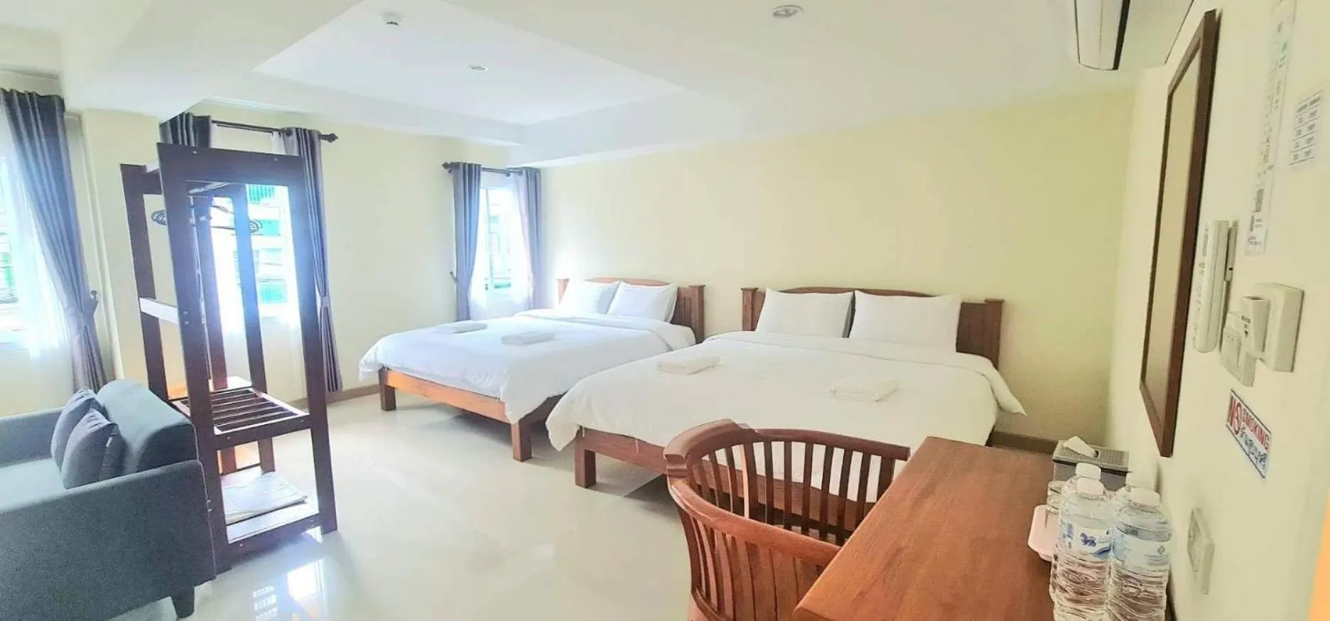 Bed in Canary House Rachawong คานารี่ เฮ้าส์ ราชวงศ์