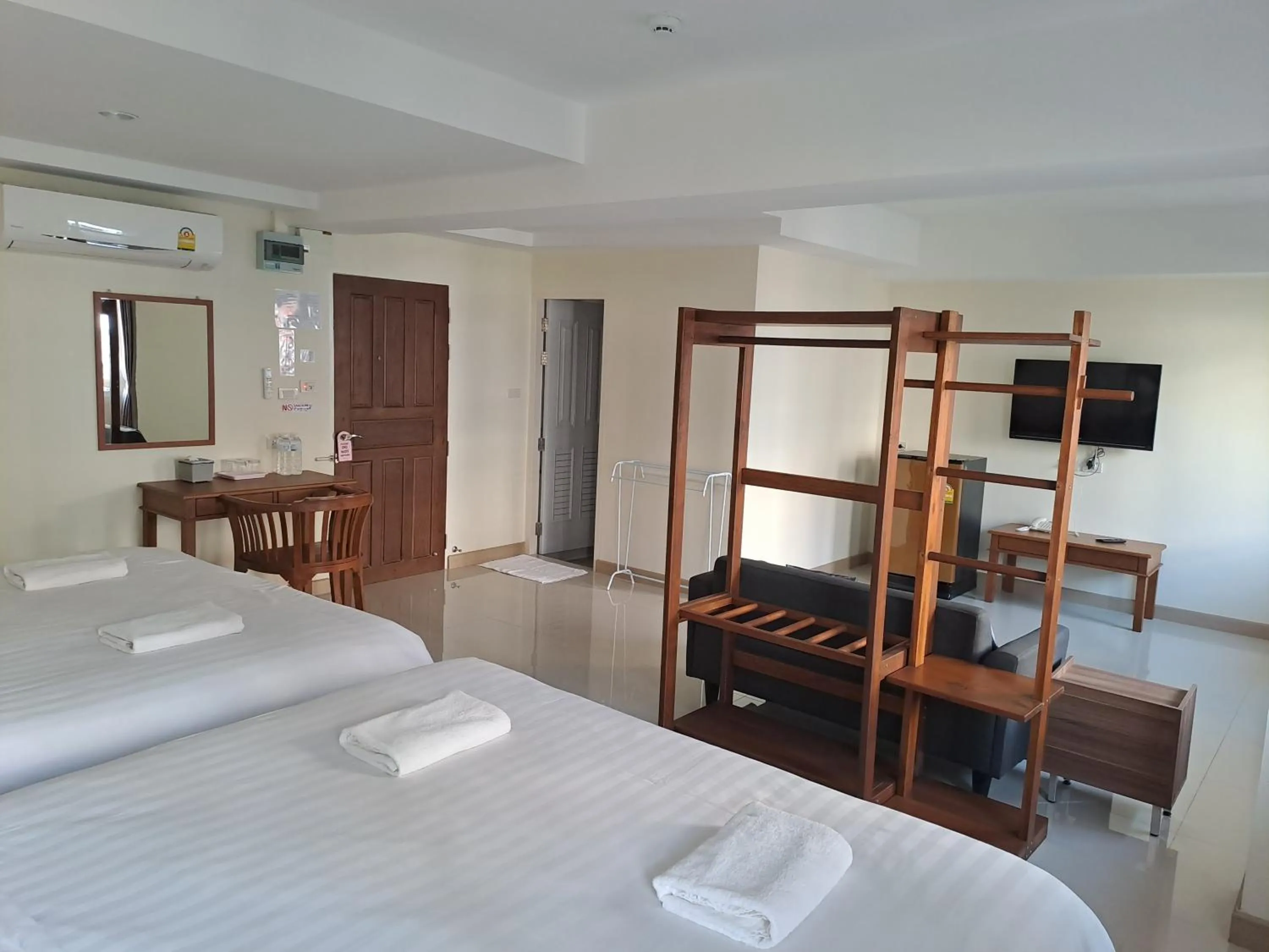 Bed in Canary House Rachawong คานารี่ เฮ้าส์ ราชวงศ์