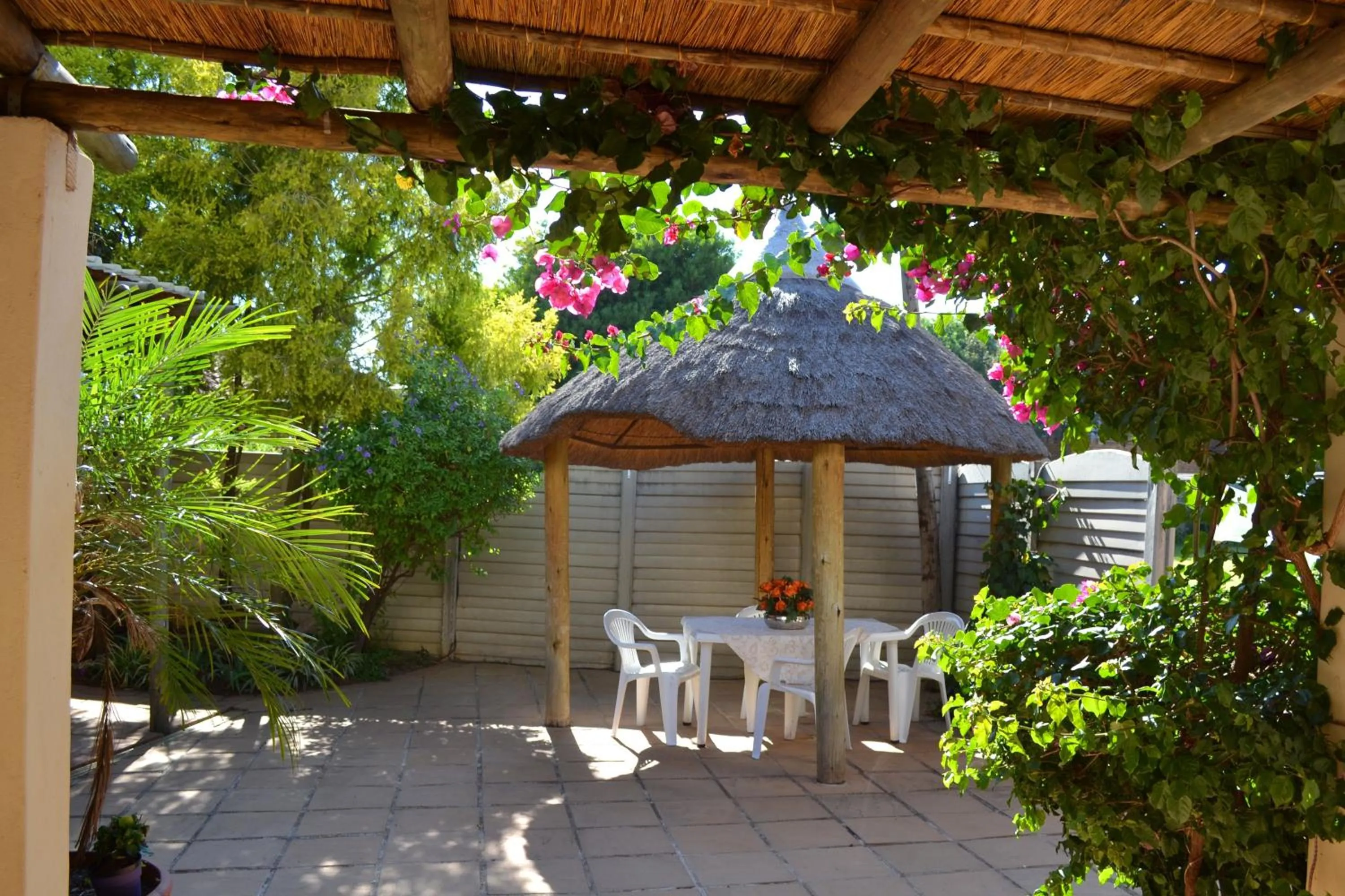 Patio in Dove's Nest Guest House