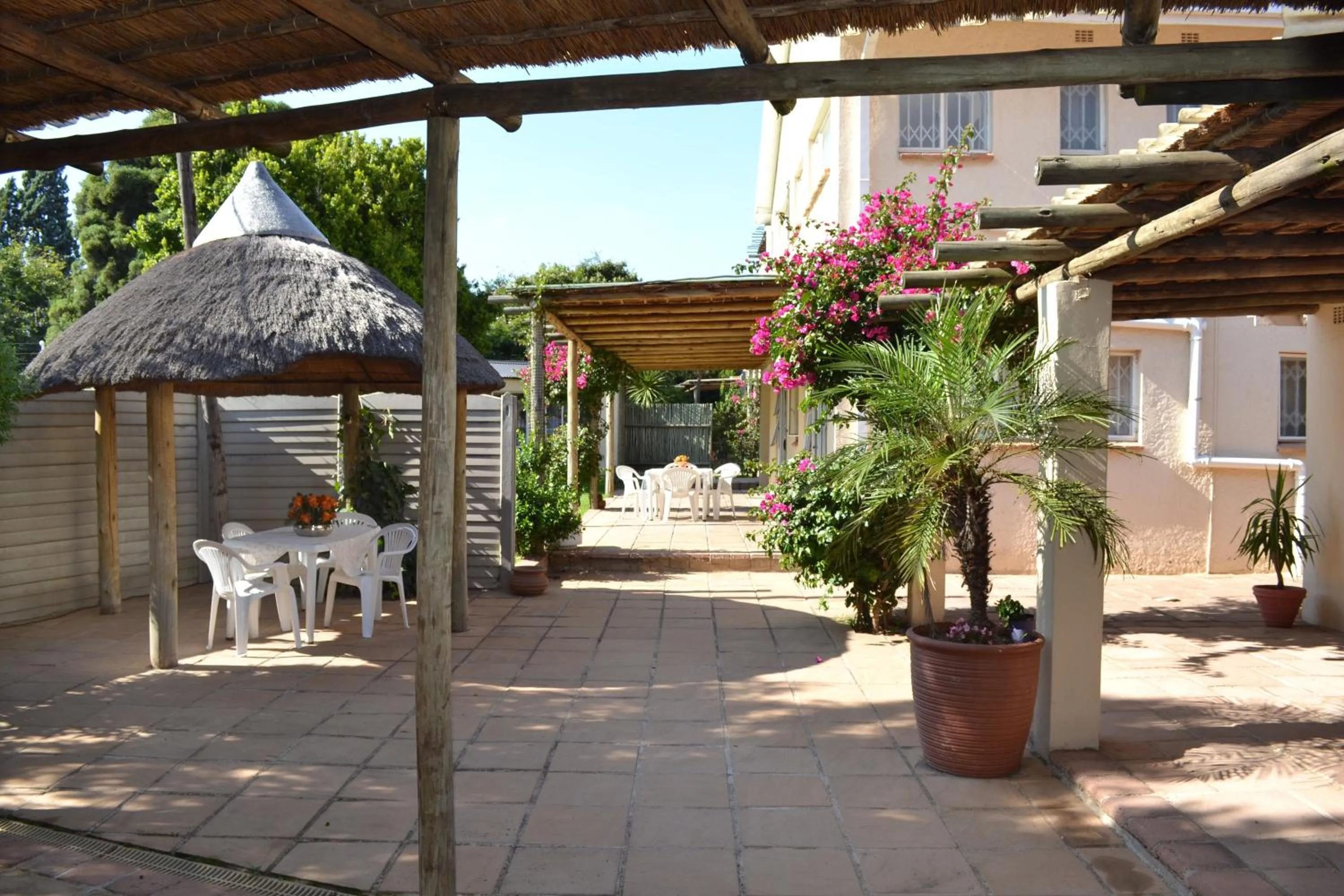Patio in Dove's Nest Guest House