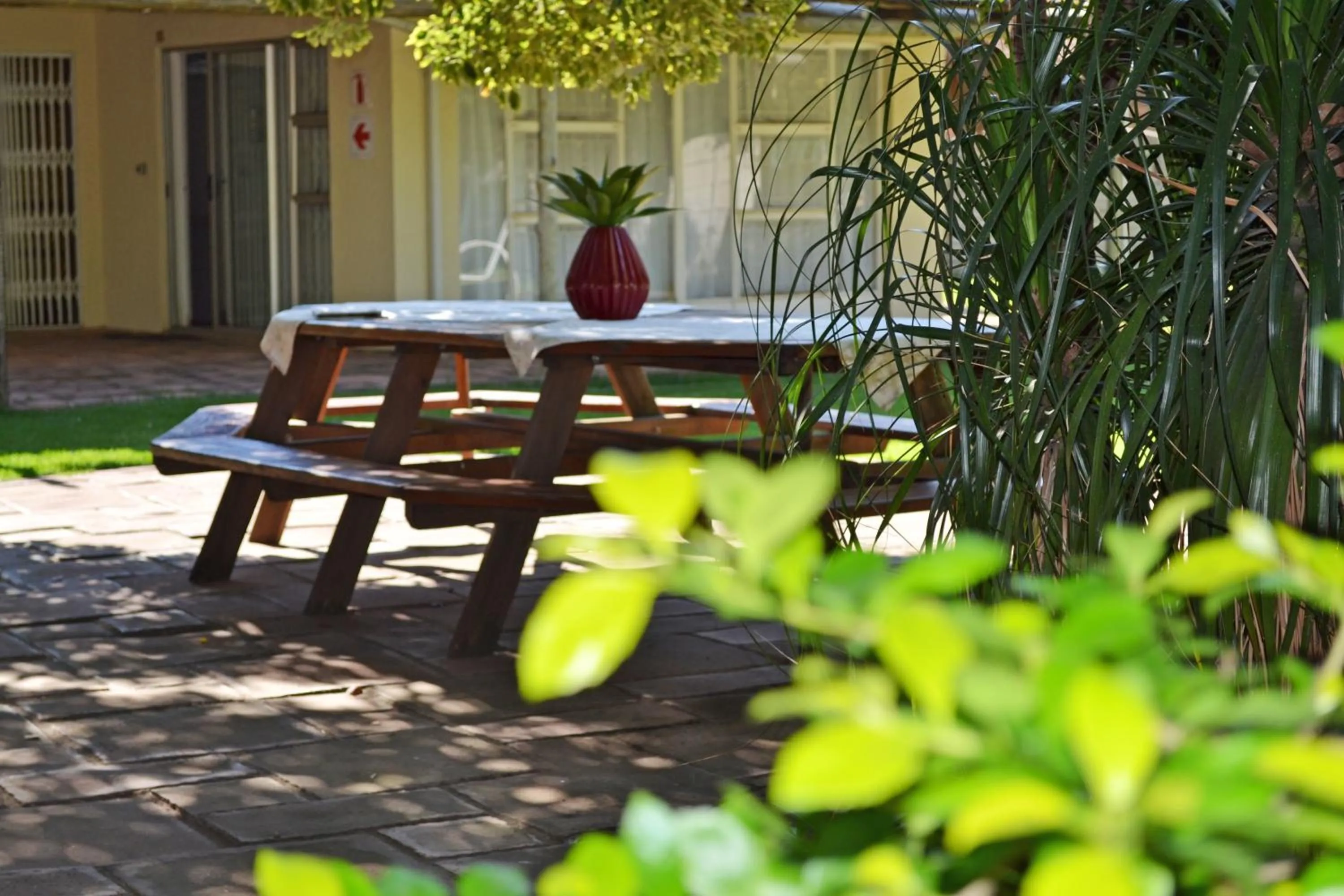 Patio in Dove's Nest Guest House