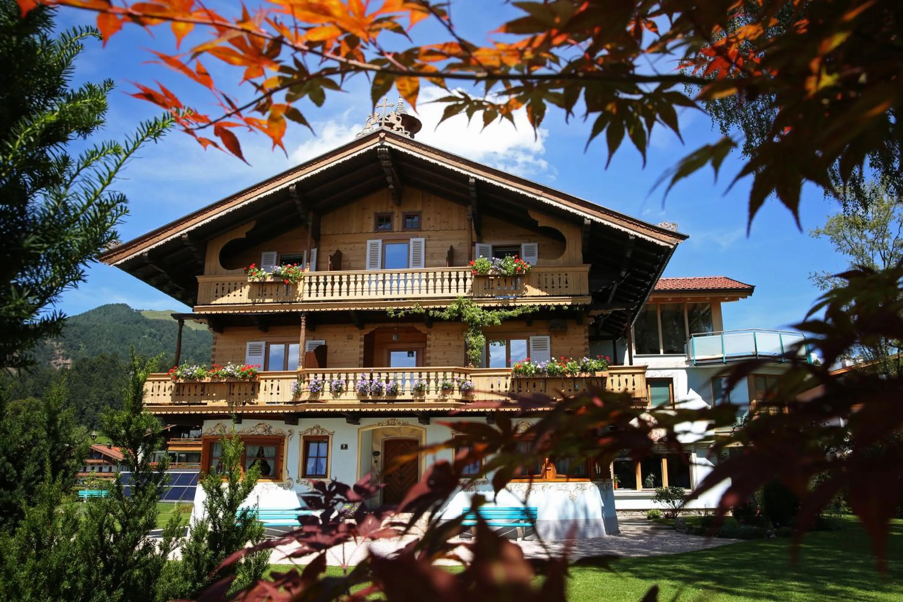 Facade/entrance in Landhaus Alpengruss
