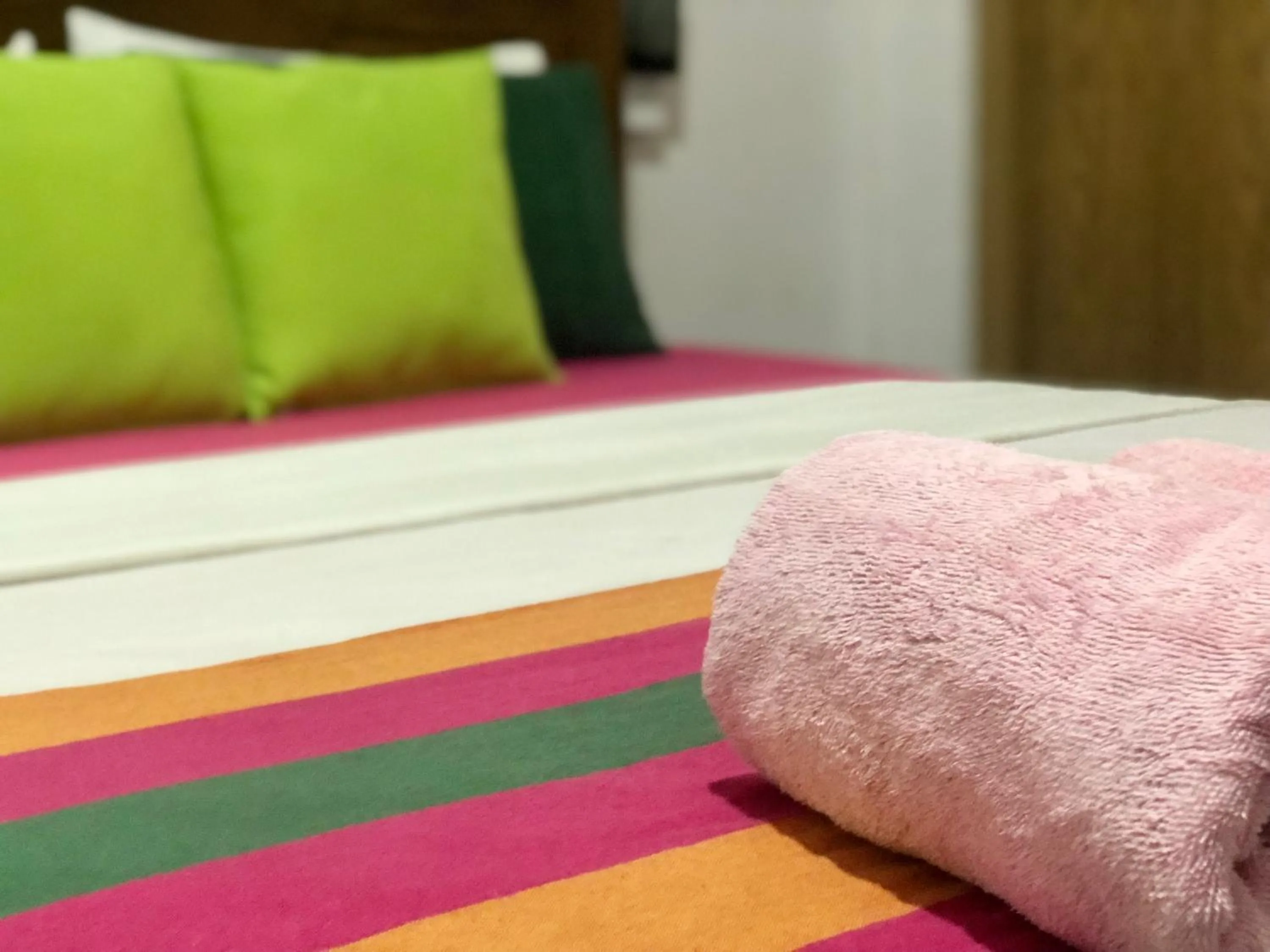 Bed in Bangalawa Resort