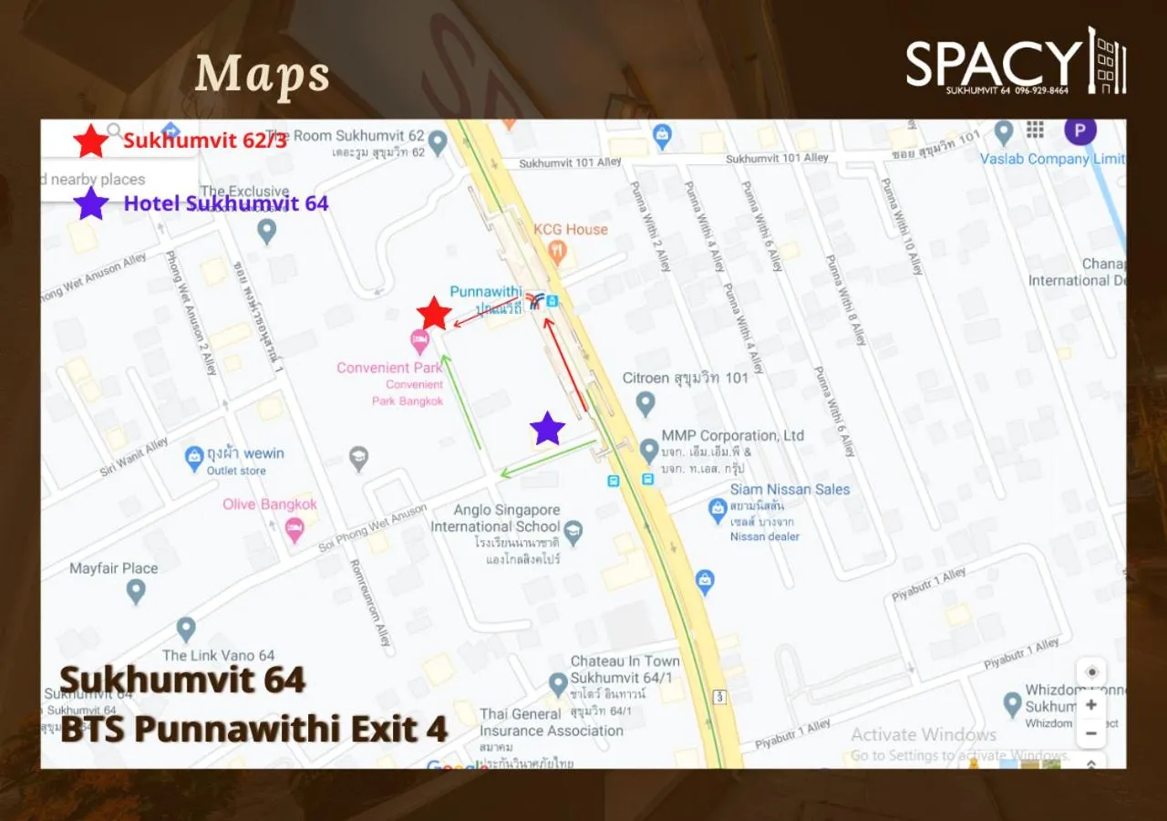 Location in Spacy BKK
