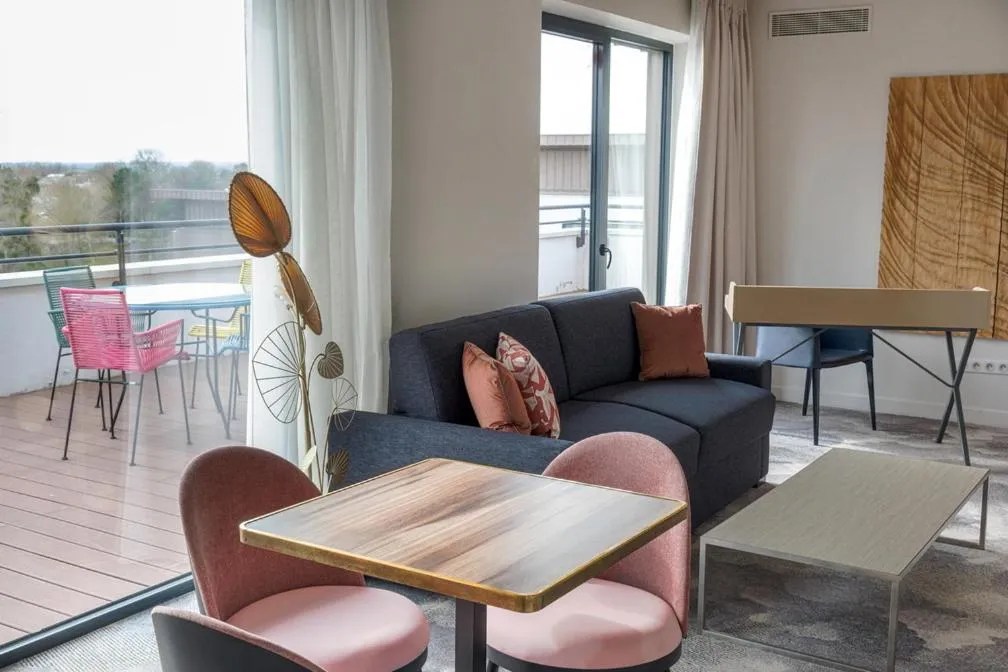 Living room in Thalazur Cabourg - Hôtel & Spa