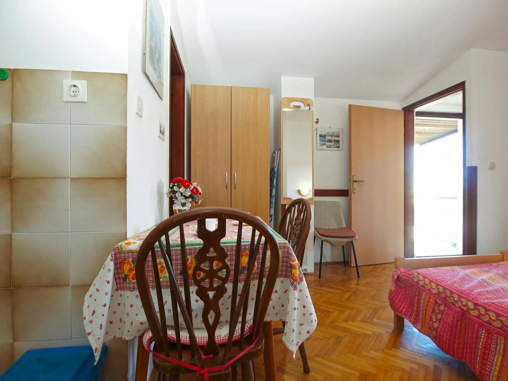 Bed in Apartments Marija 841