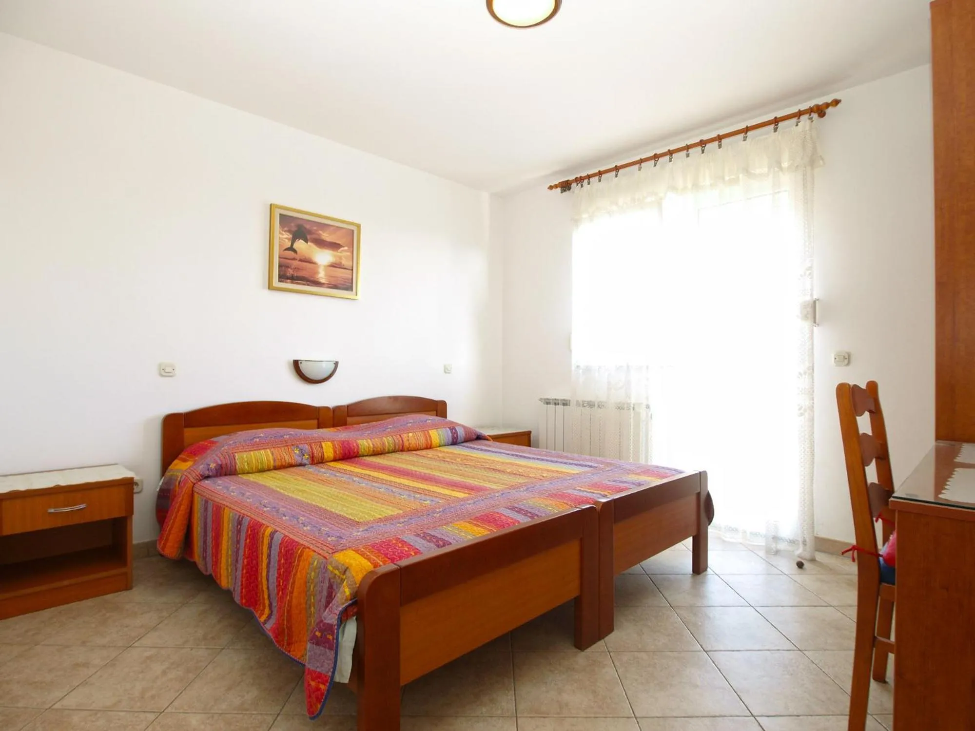 Bed in Apartments Marija 841
