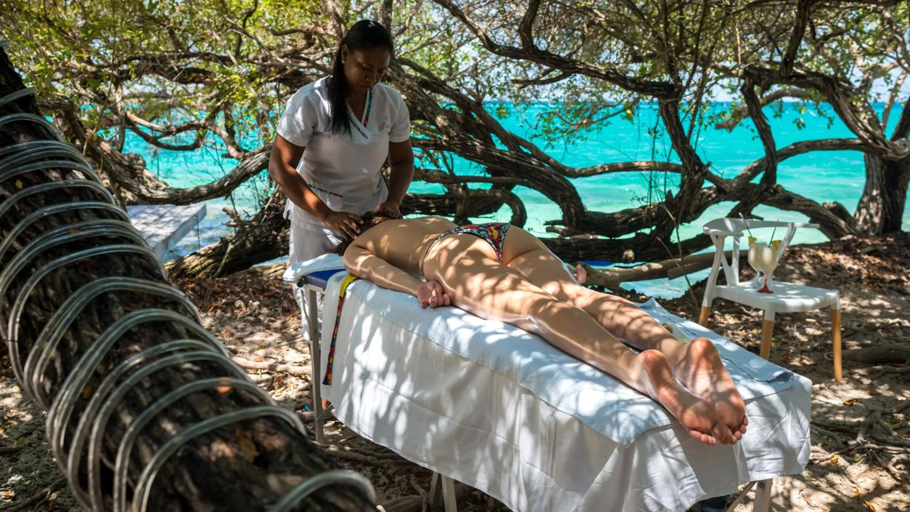 Staff in Hotel Coralina Island