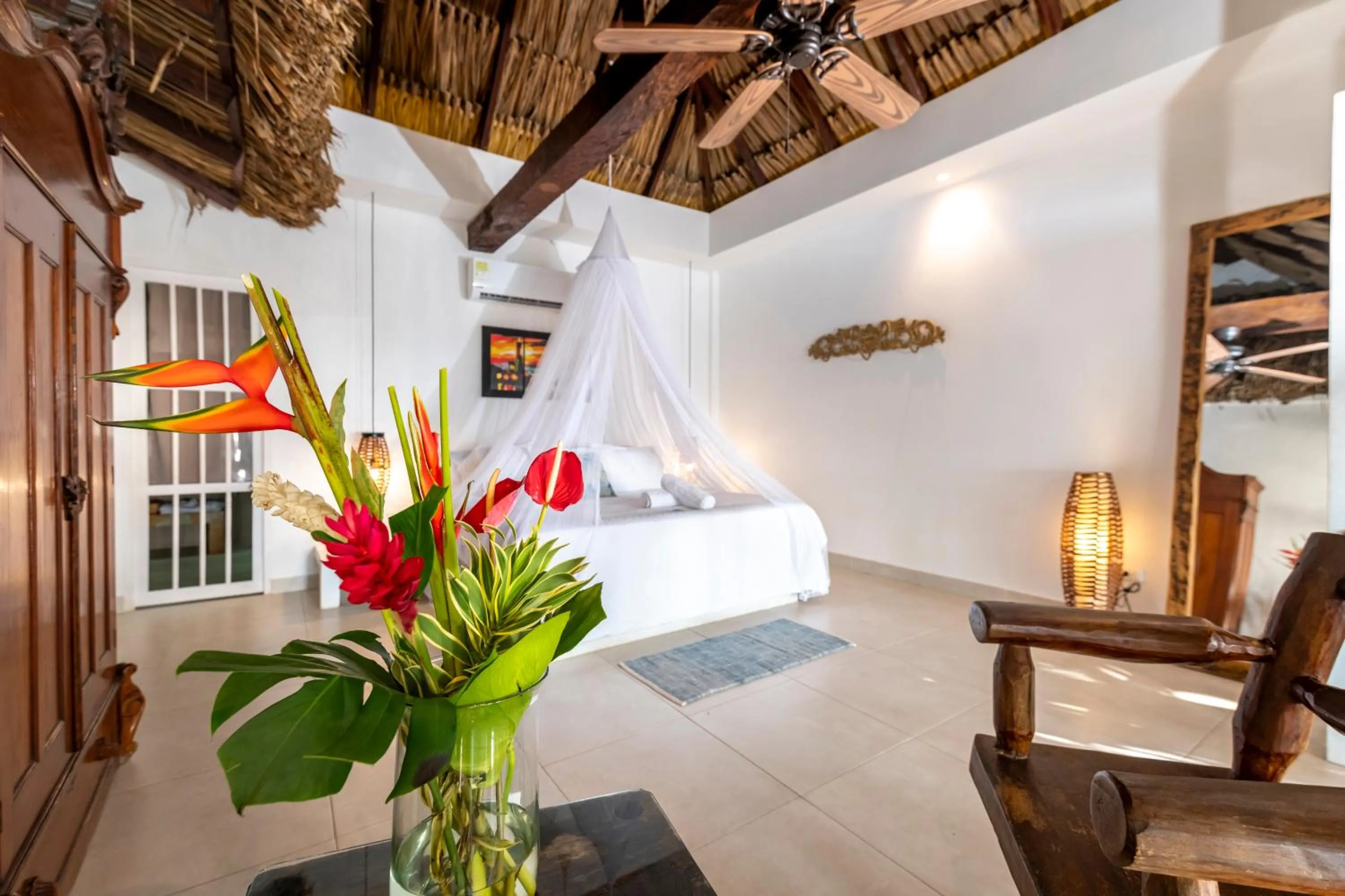 Bedroom, Bed in Hotel Coralina Island