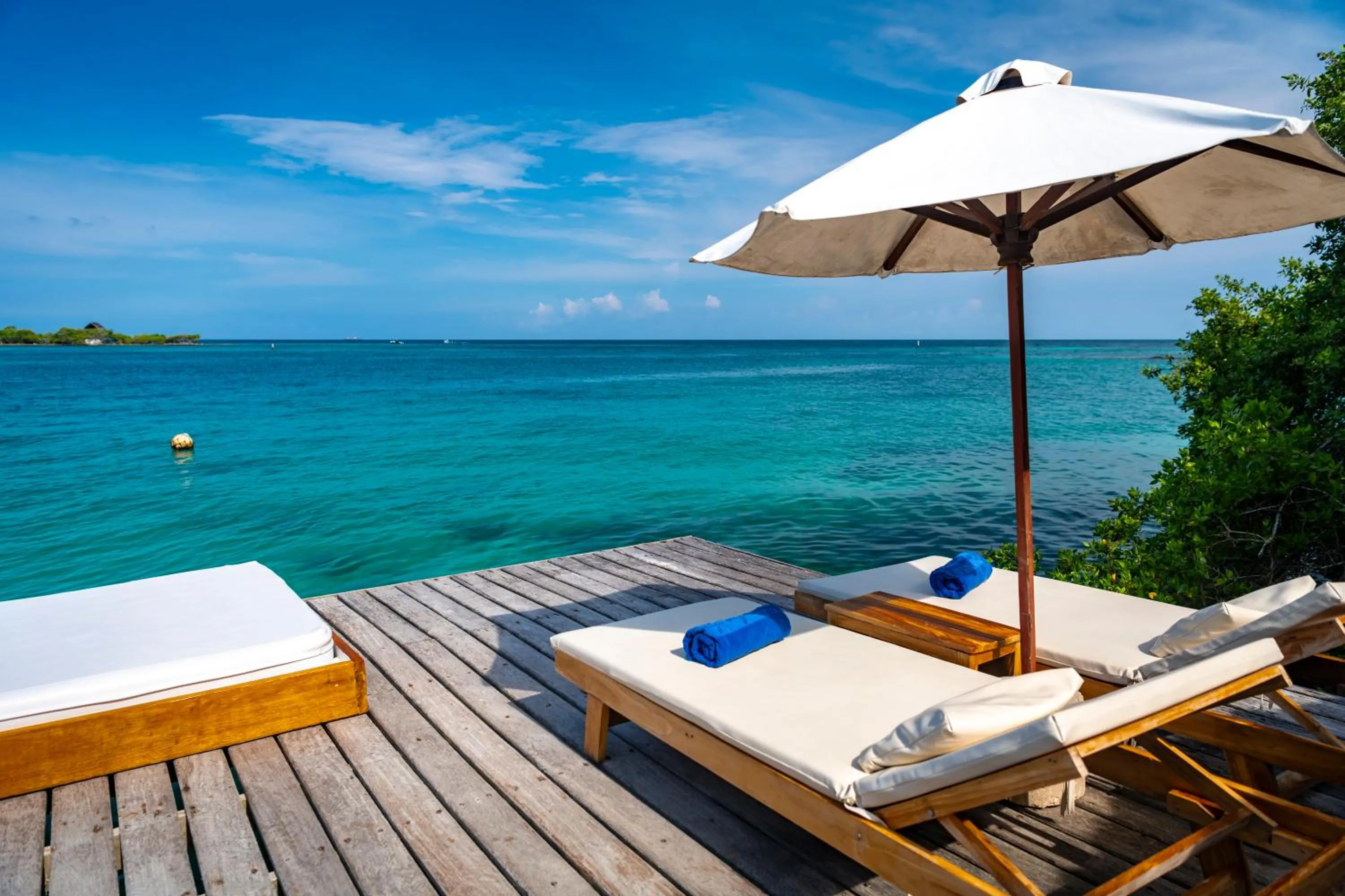 Natural landscape in Hotel Coralina Island