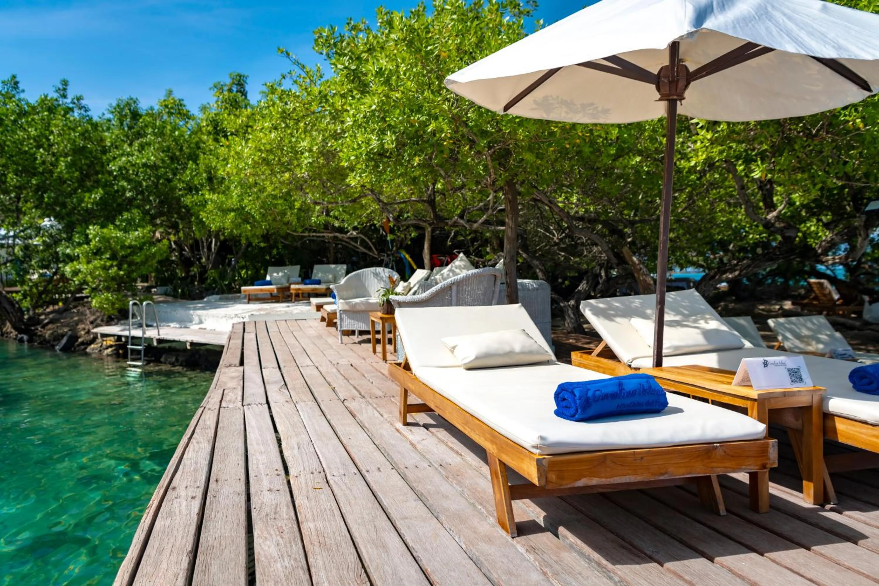 Natural landscape in Hotel Coralina Island