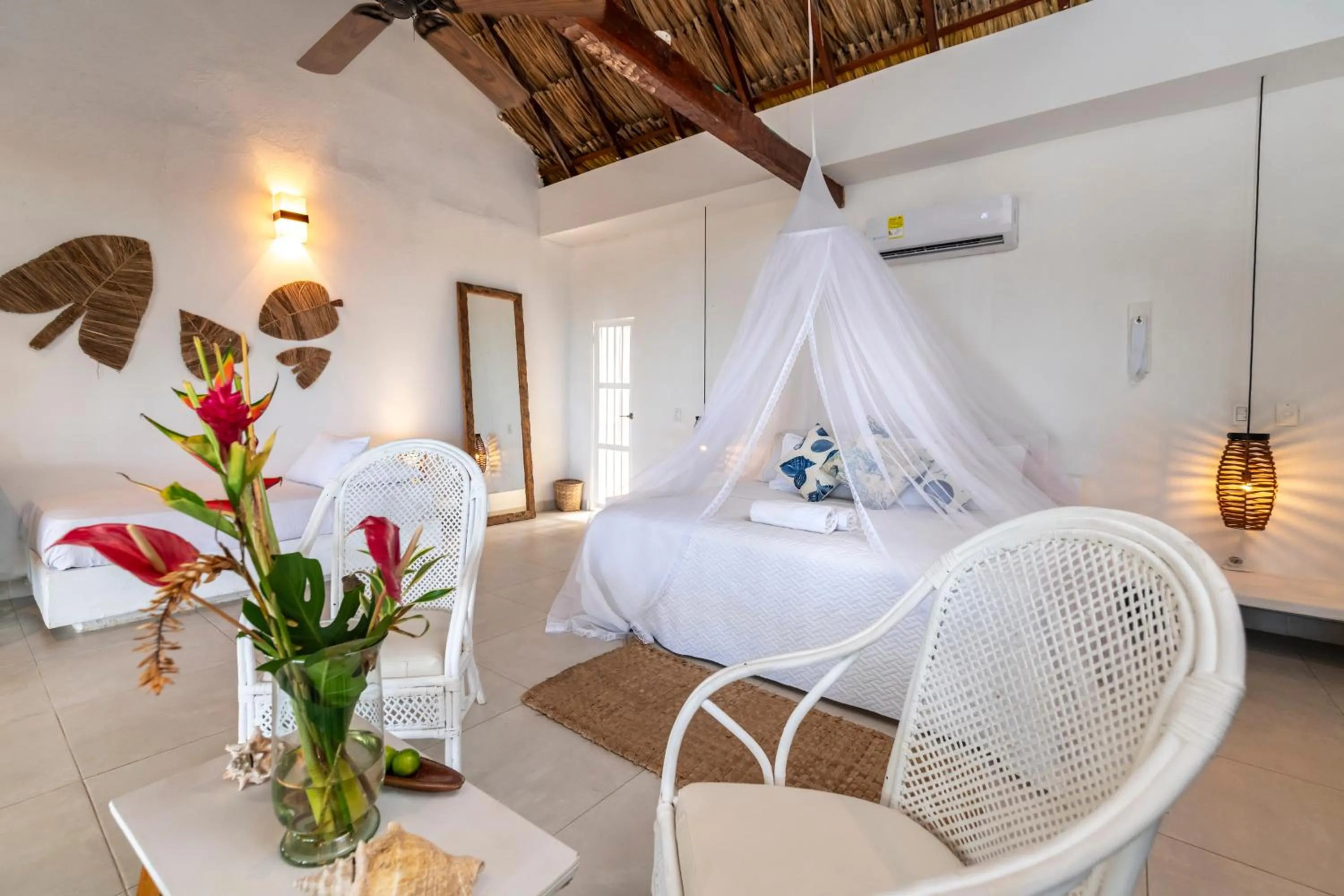 View (from property/room), Bed in Hotel Coralina Island