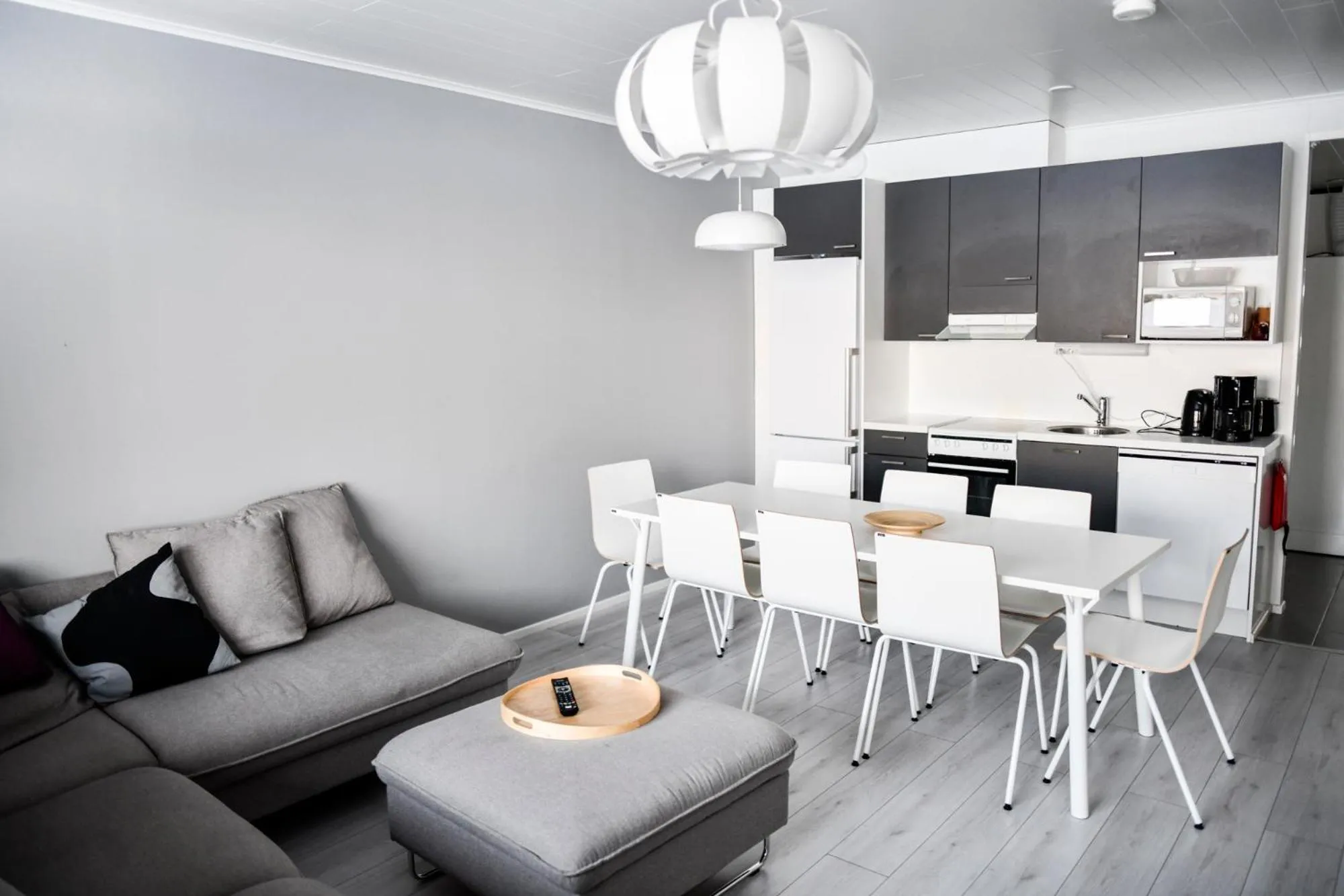 Kitchen or kitchenette in Lake Residence Ukkohalla