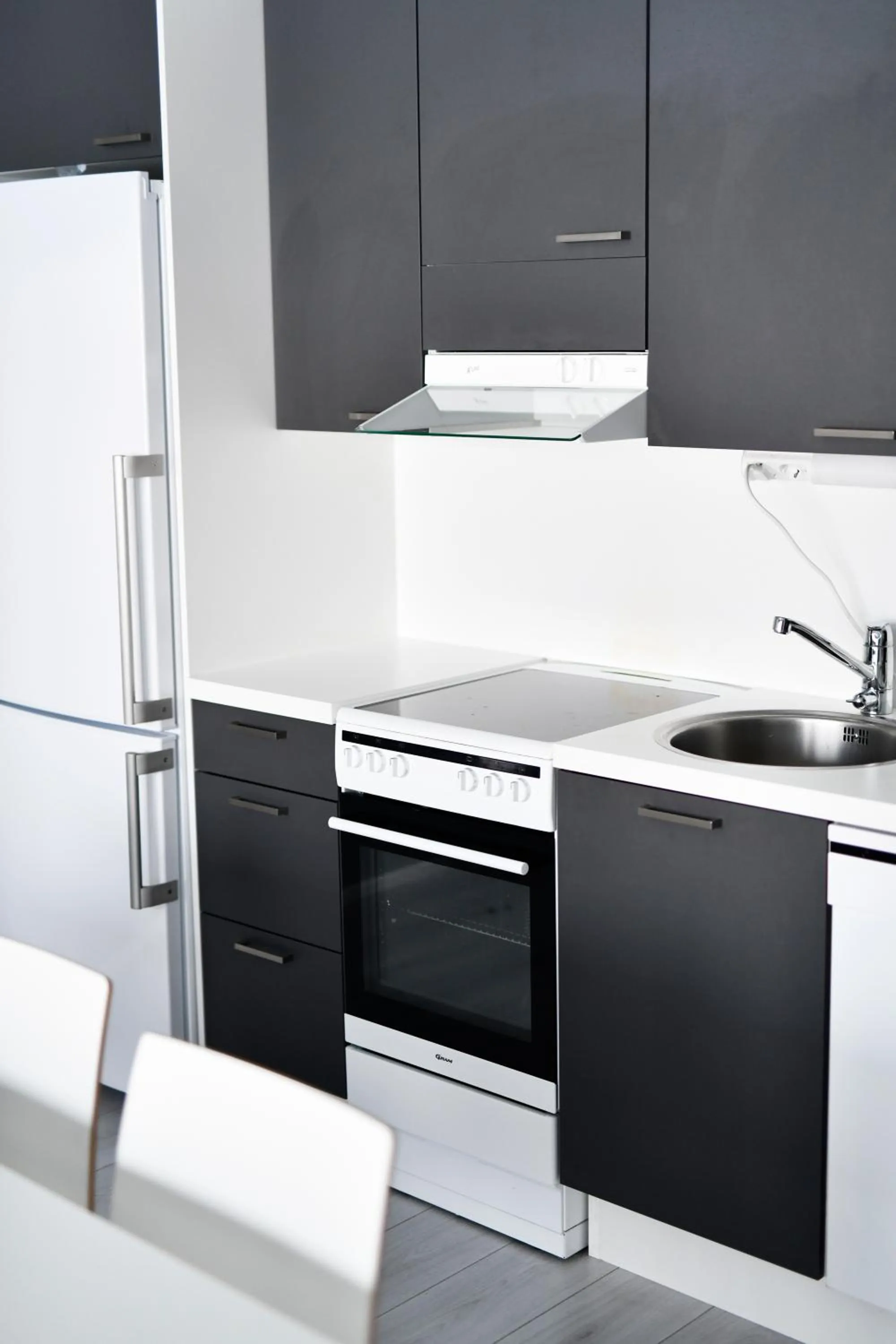 Kitchen or kitchenette in Lake Residence Ukkohalla