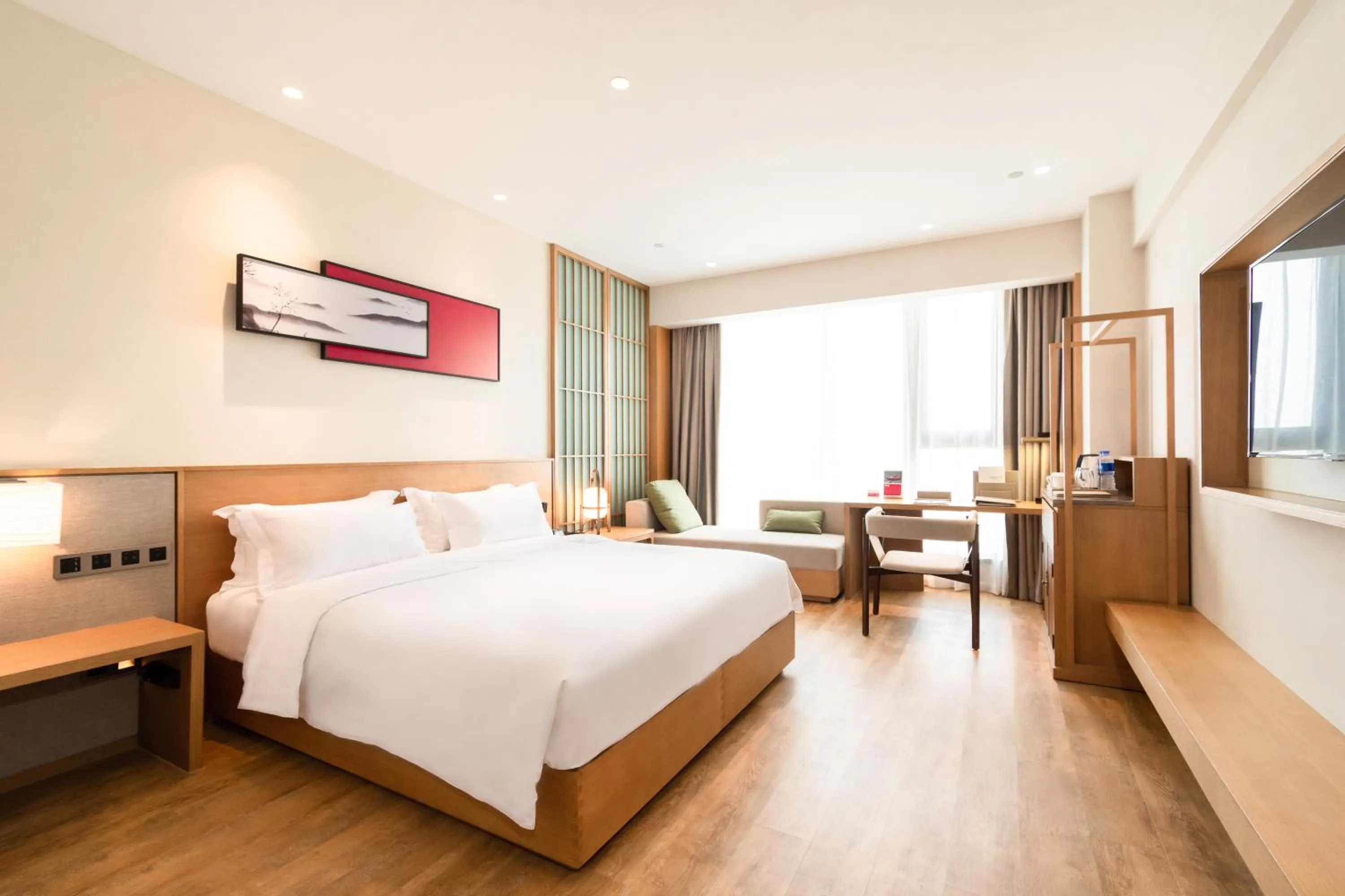 Photo of the whole room in Ramada Plaza Wyndham Wenzhou Cangnan