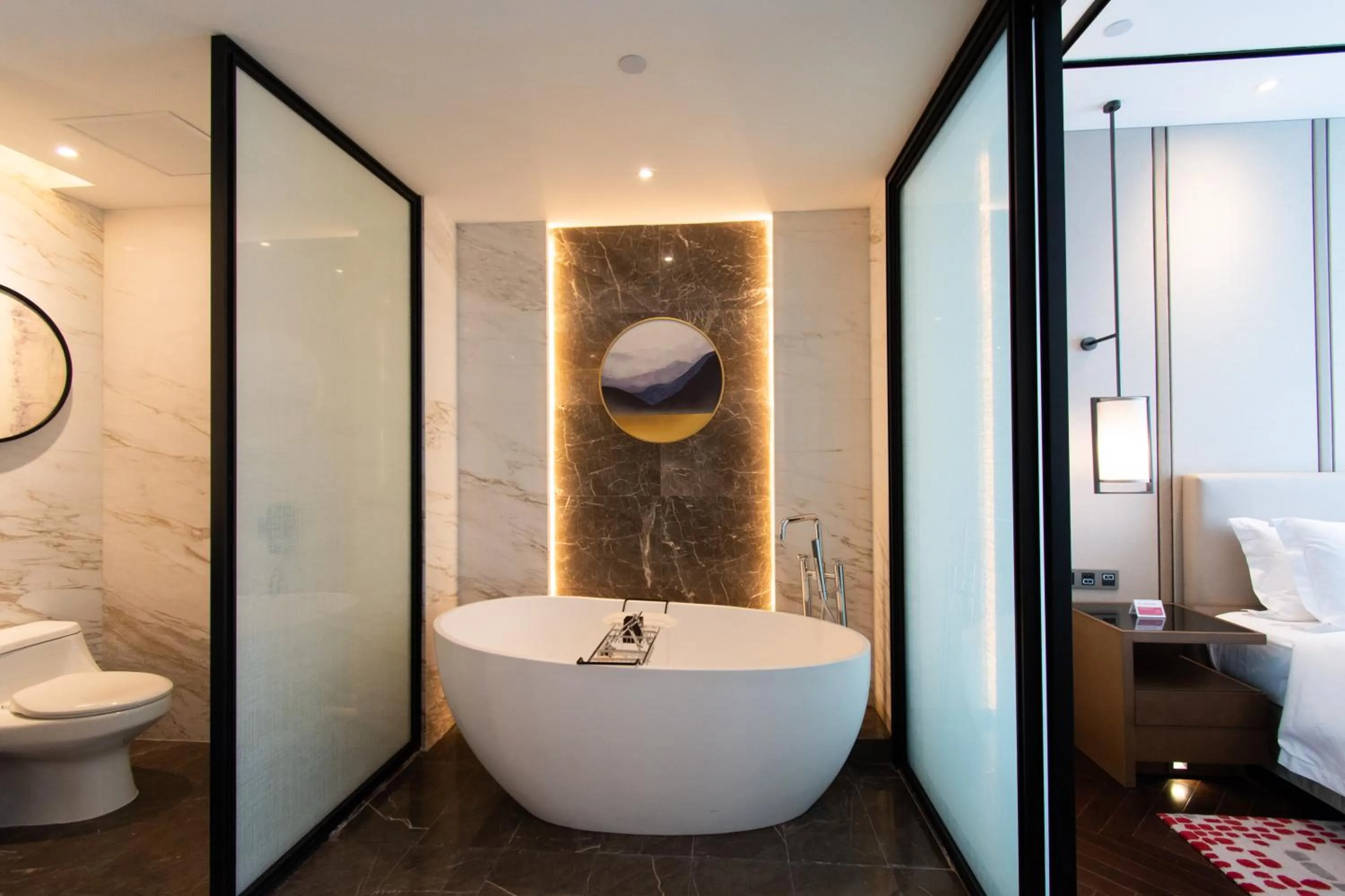 Bathroom in Ramada Plaza Wyndham Wenzhou Cangnan