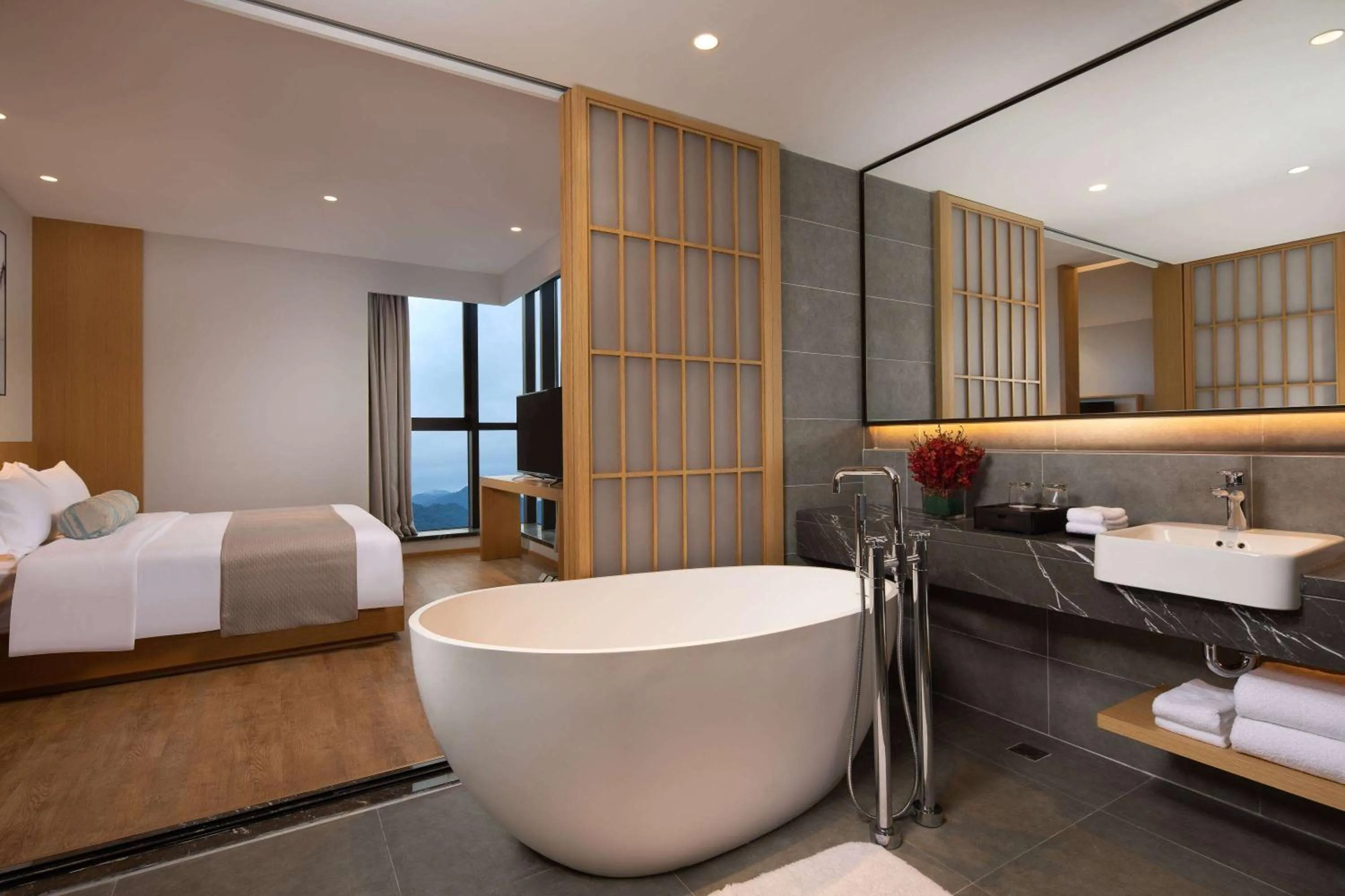 Photo of the whole room in Ramada Plaza Wyndham Wenzhou Cangnan