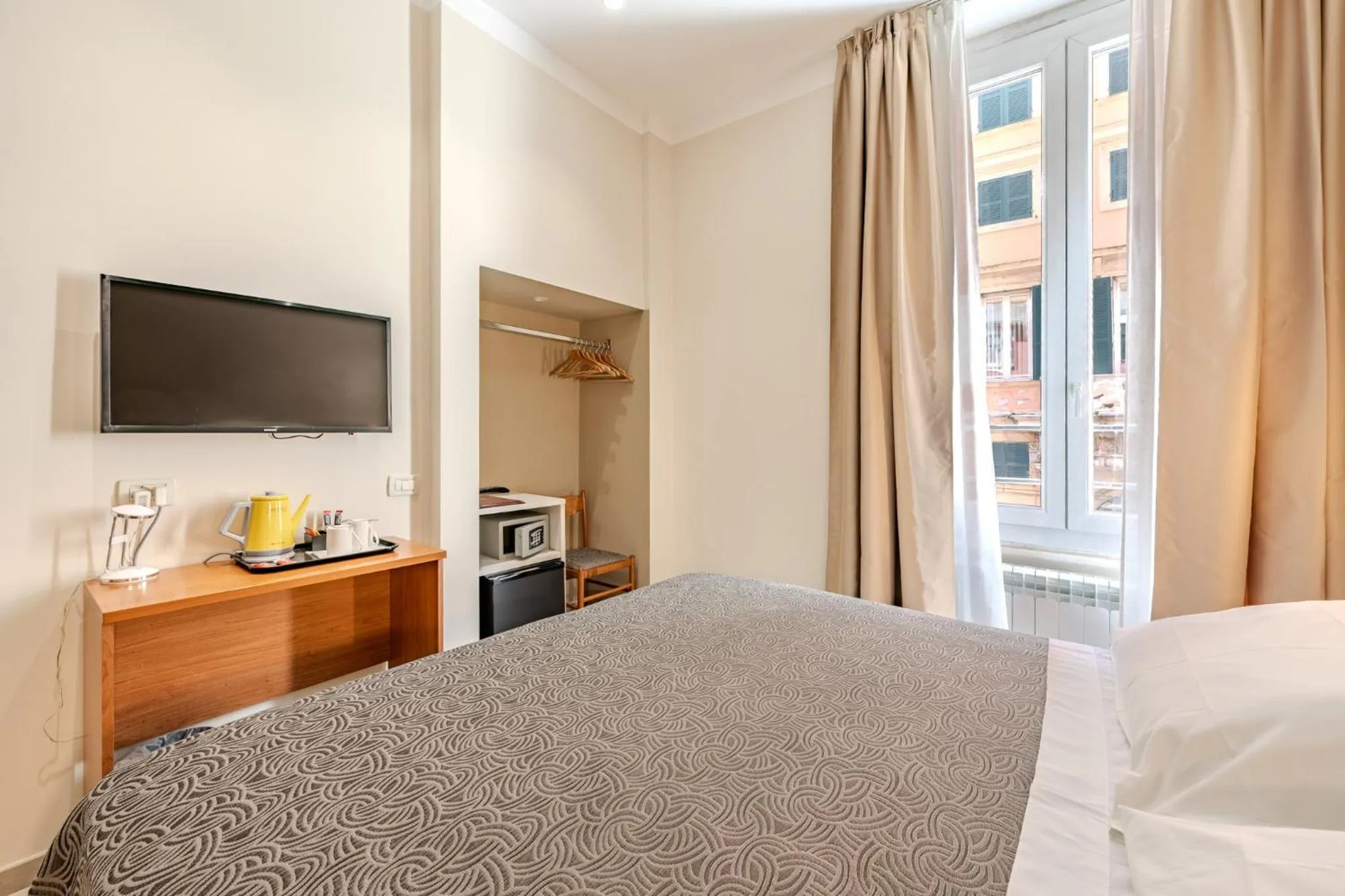 Bedroom, Bed in Hotel Nuovo Nord