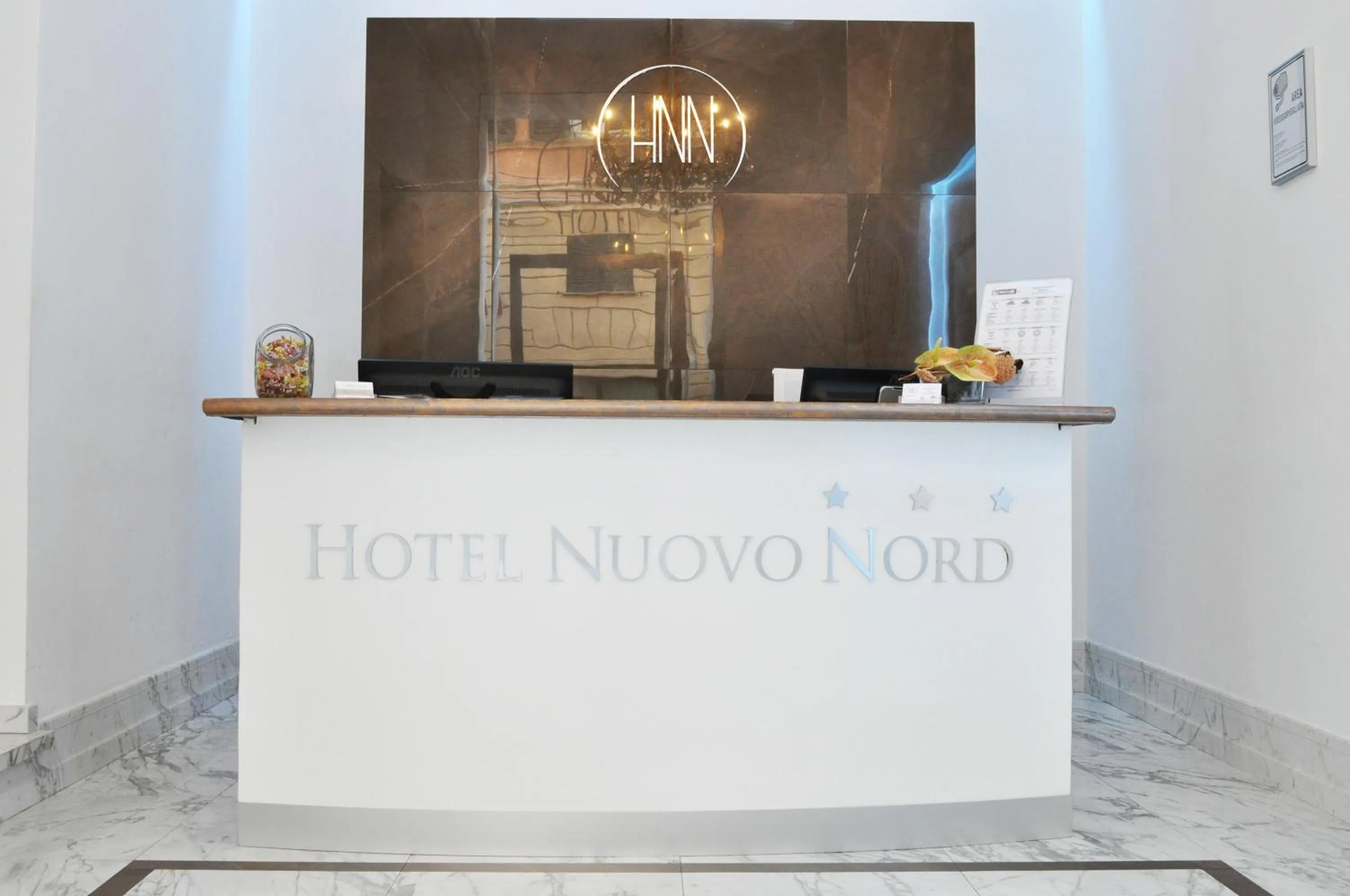 Property logo or sign in Hotel Nuovo Nord