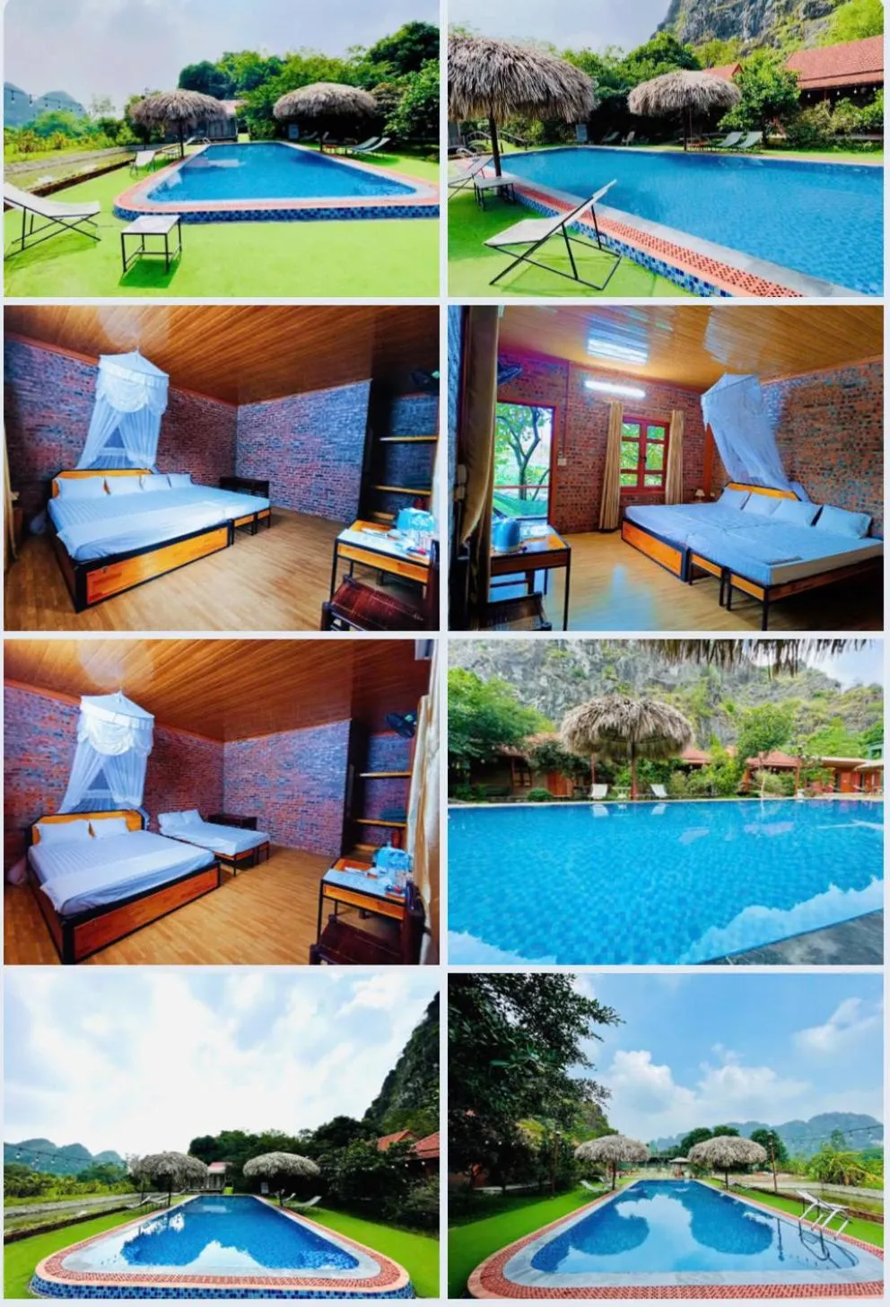 Natural landscape in Trang An Lotus Lake Homestay