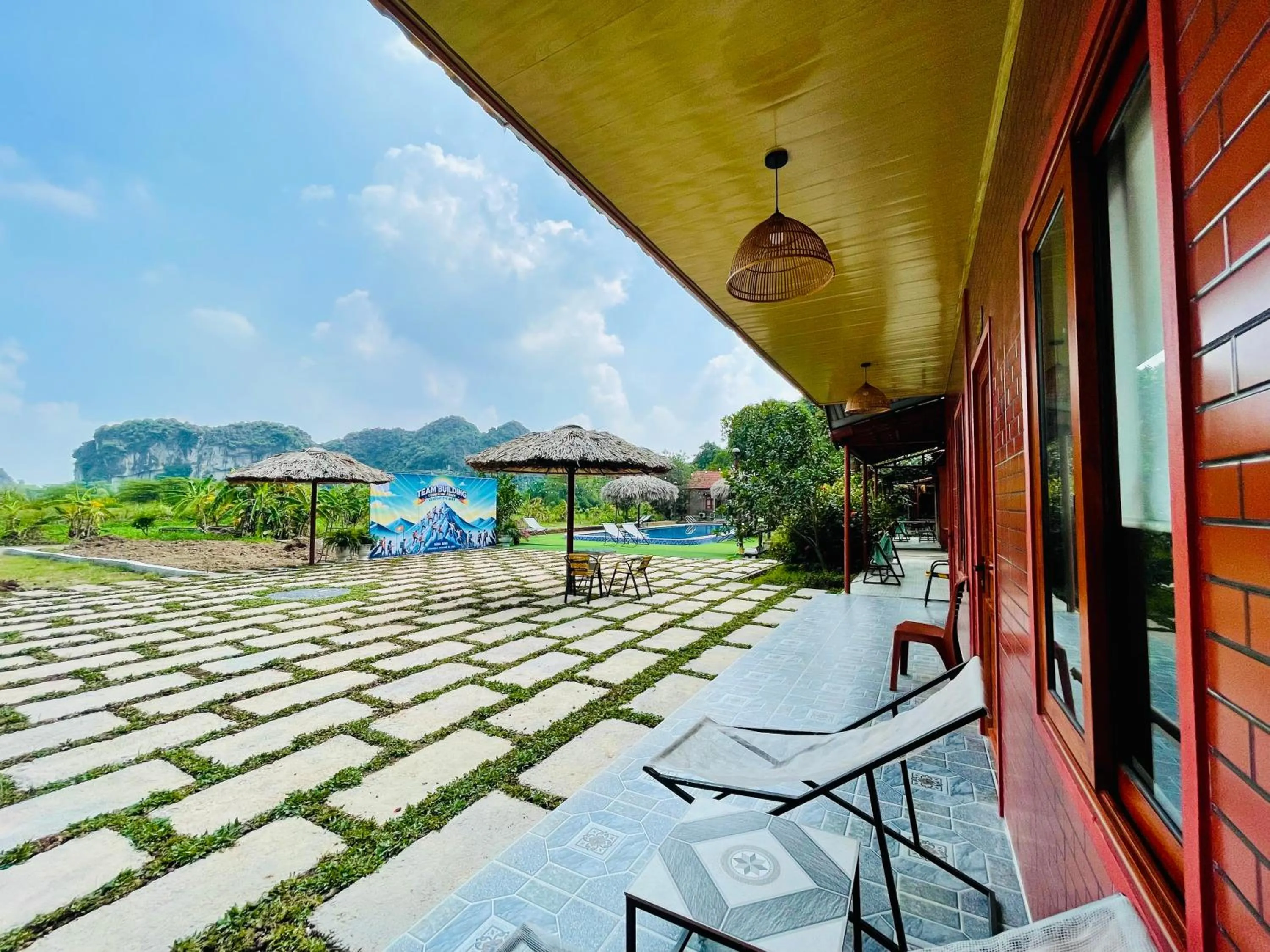 View (from property/room) in Trang An Lotus Lake Homestay