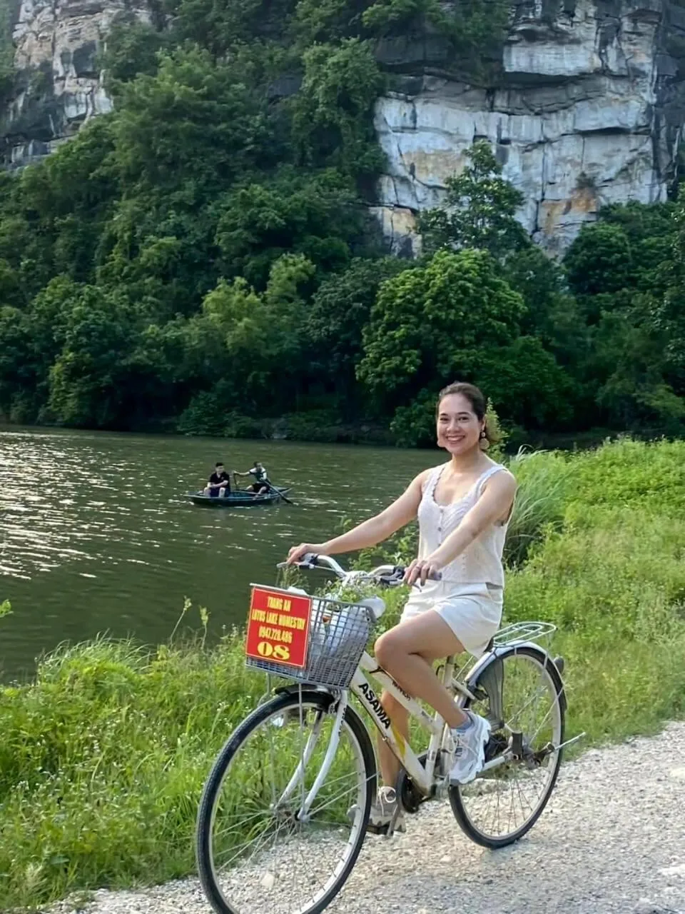 Cycling in Trang An Lotus Lake Homestay