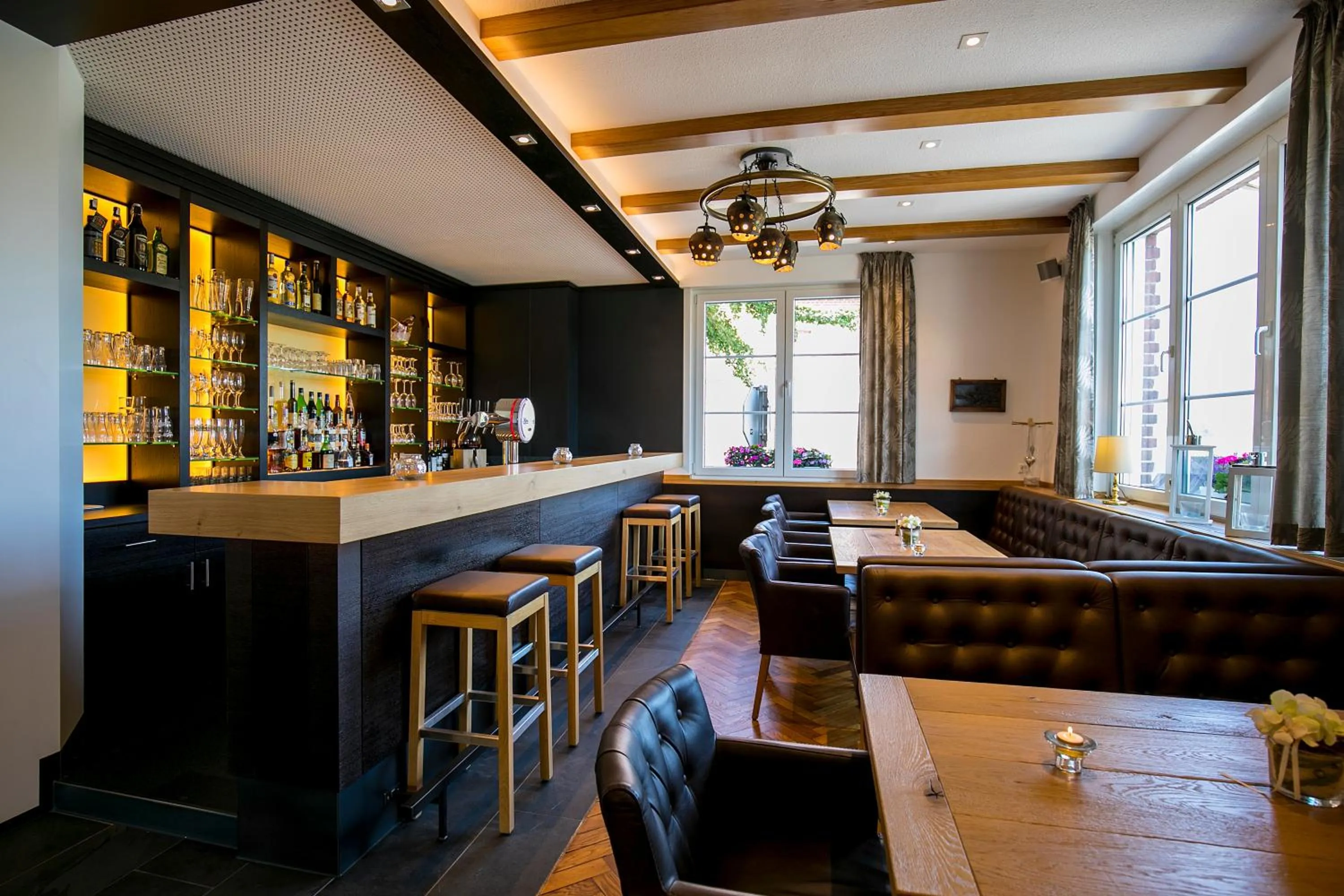 Lounge or bar in Landgasthof-Hotel Zum Steverstrand