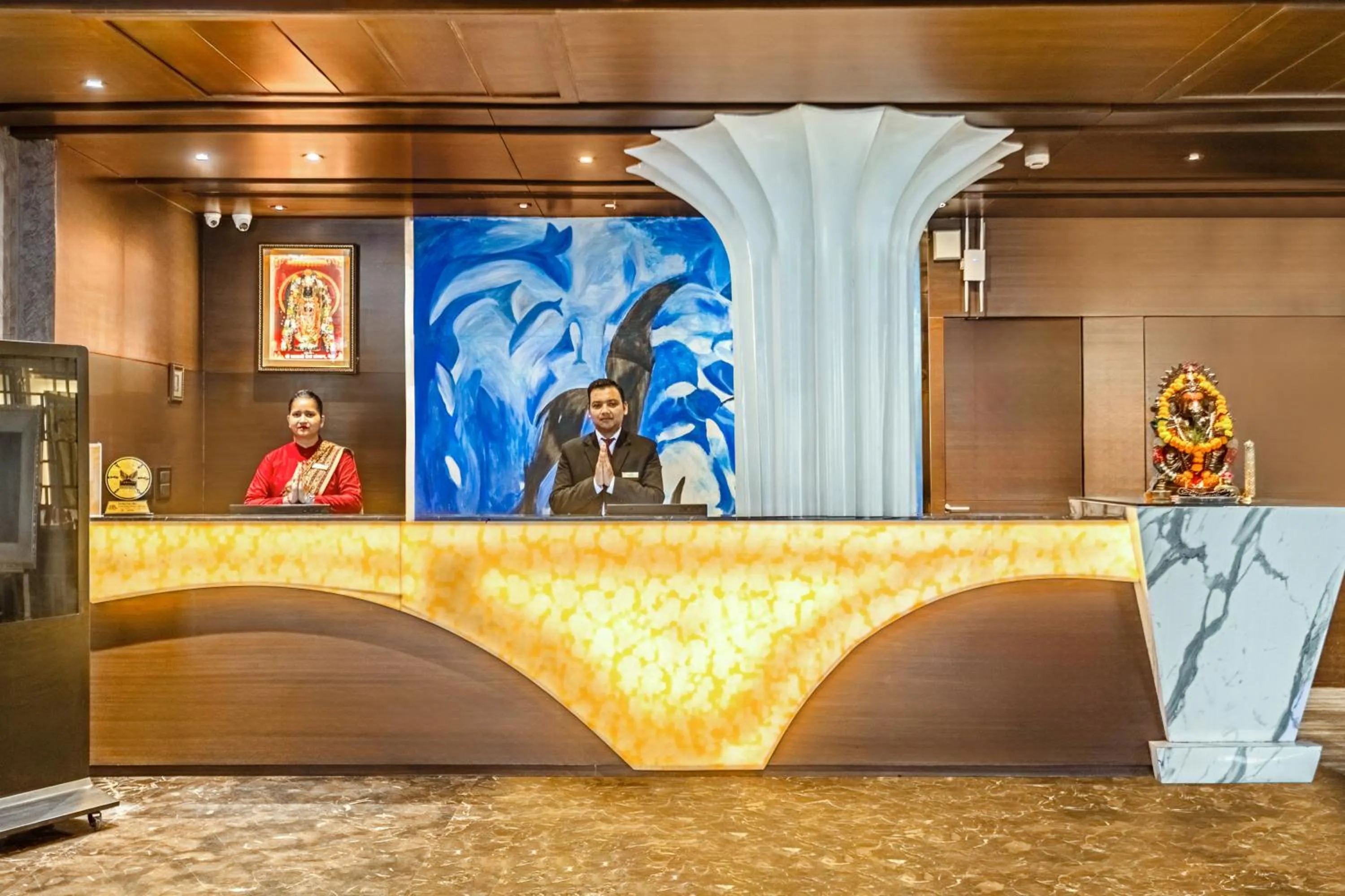 Lobby or reception in Sterling Palm Bliss Wellness Resort, Rishikesh