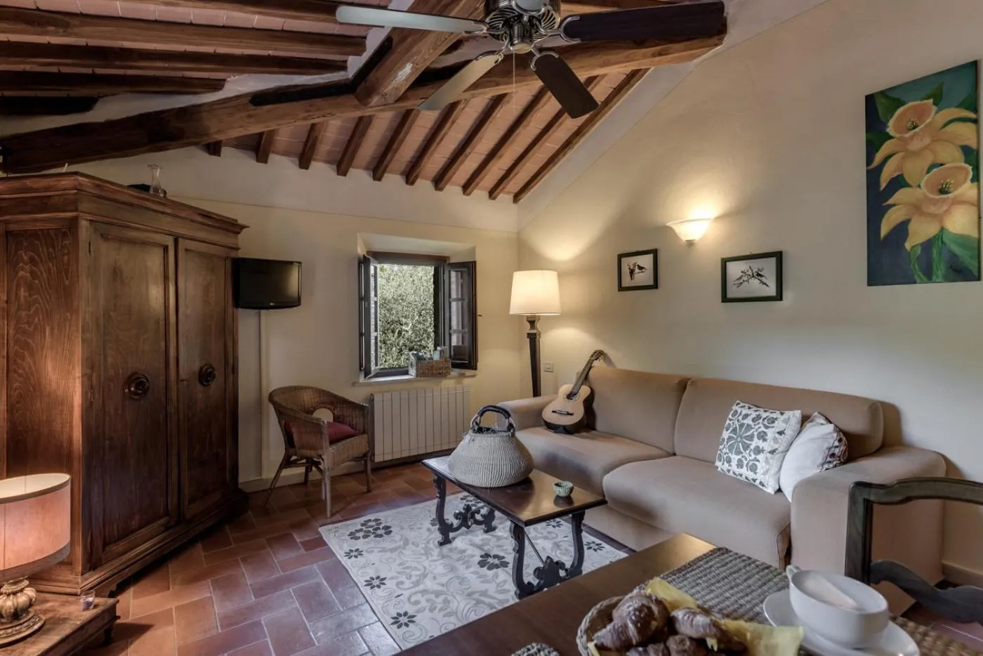 Seating area in Borgo Al Cerro