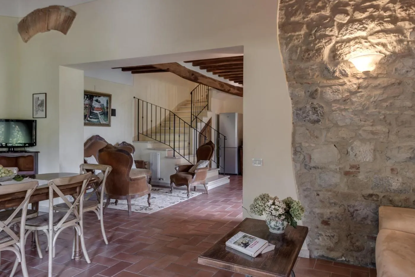 Living room in Borgo Al Cerro