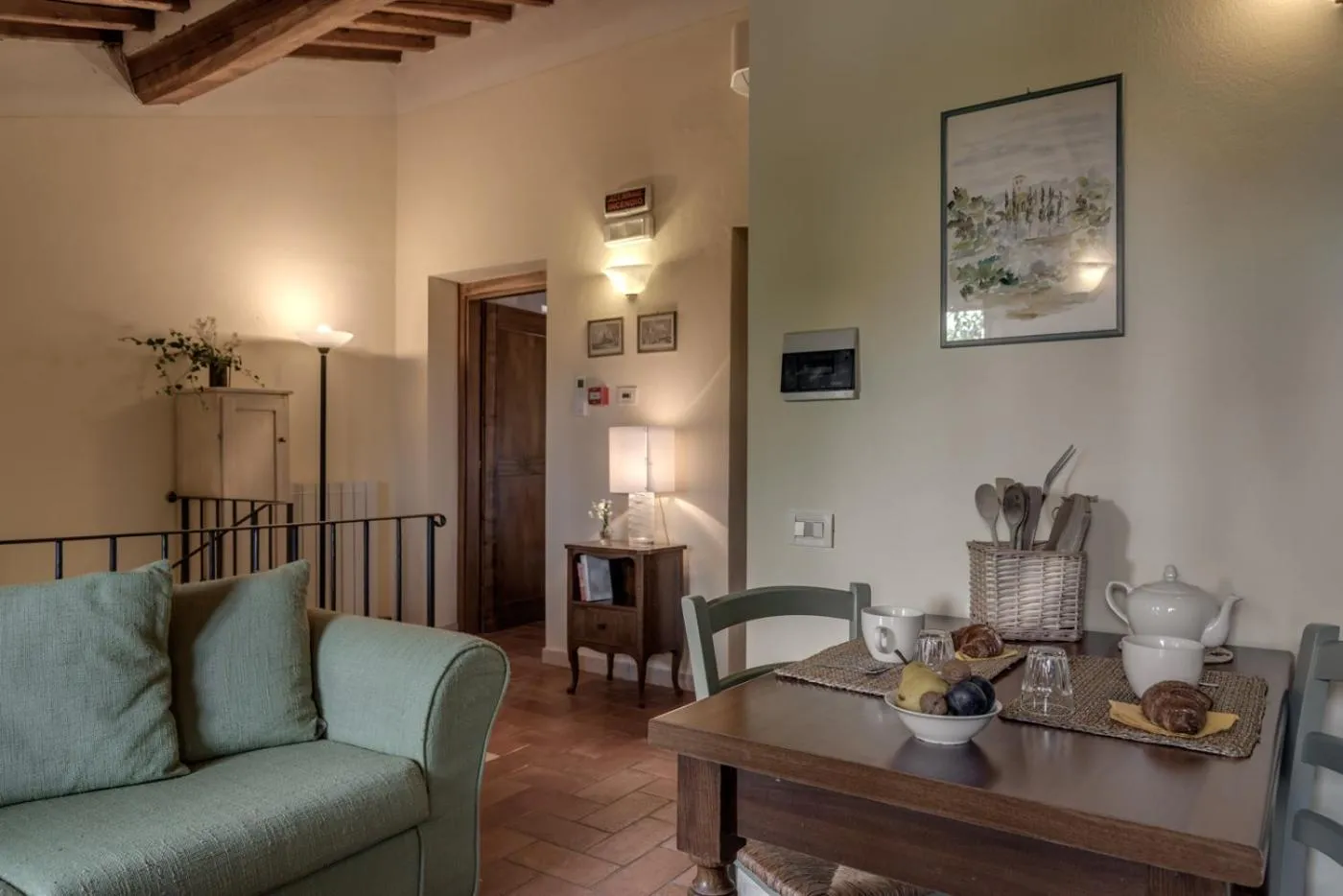 Living room in Borgo Al Cerro