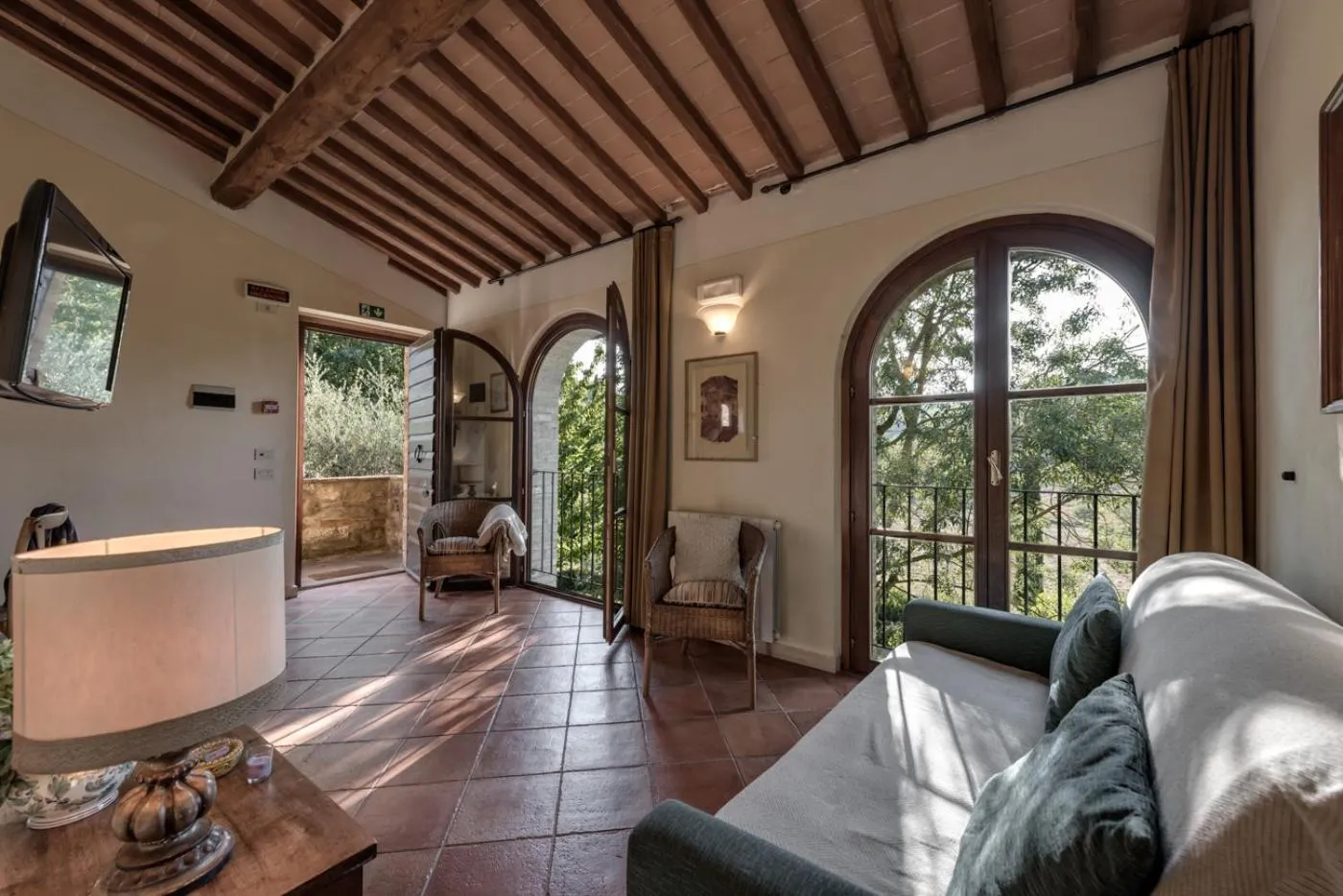 Living room in Borgo Al Cerro