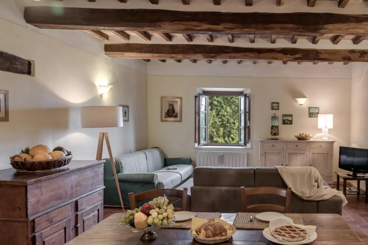 Living room in Borgo Al Cerro