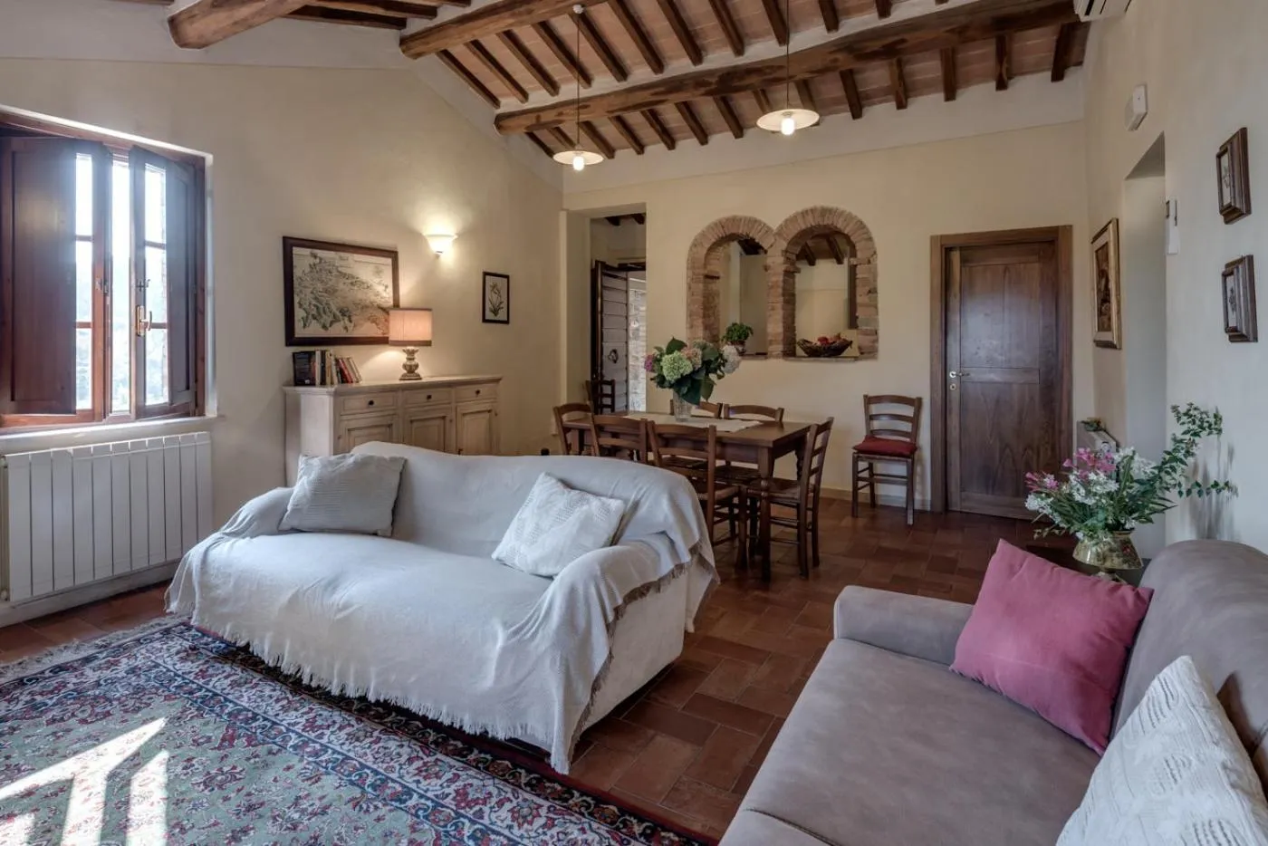 Living room in Borgo Al Cerro