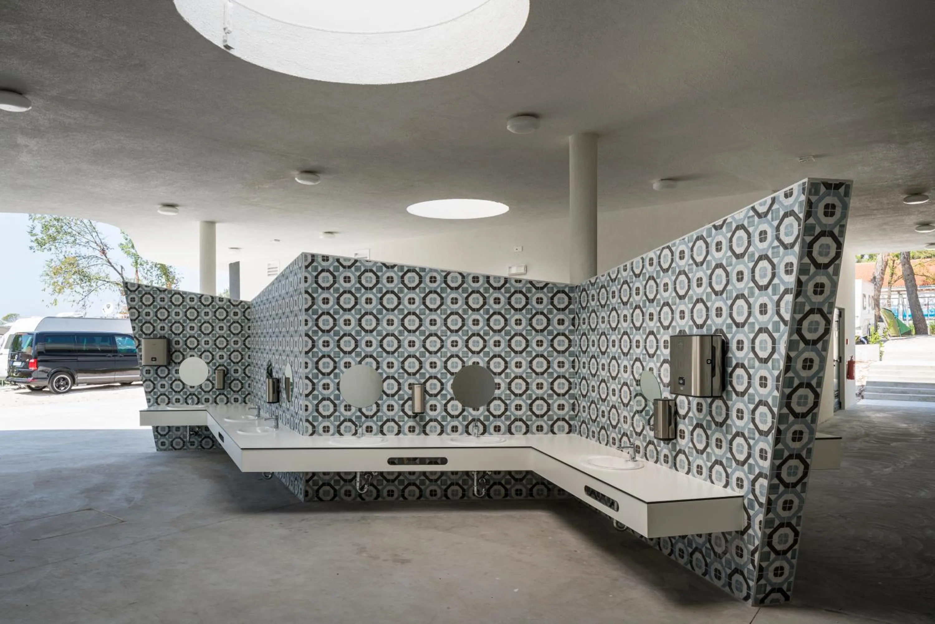 Bathroom in Falkensteiner Premium Mobile Homes and Camping Zadar