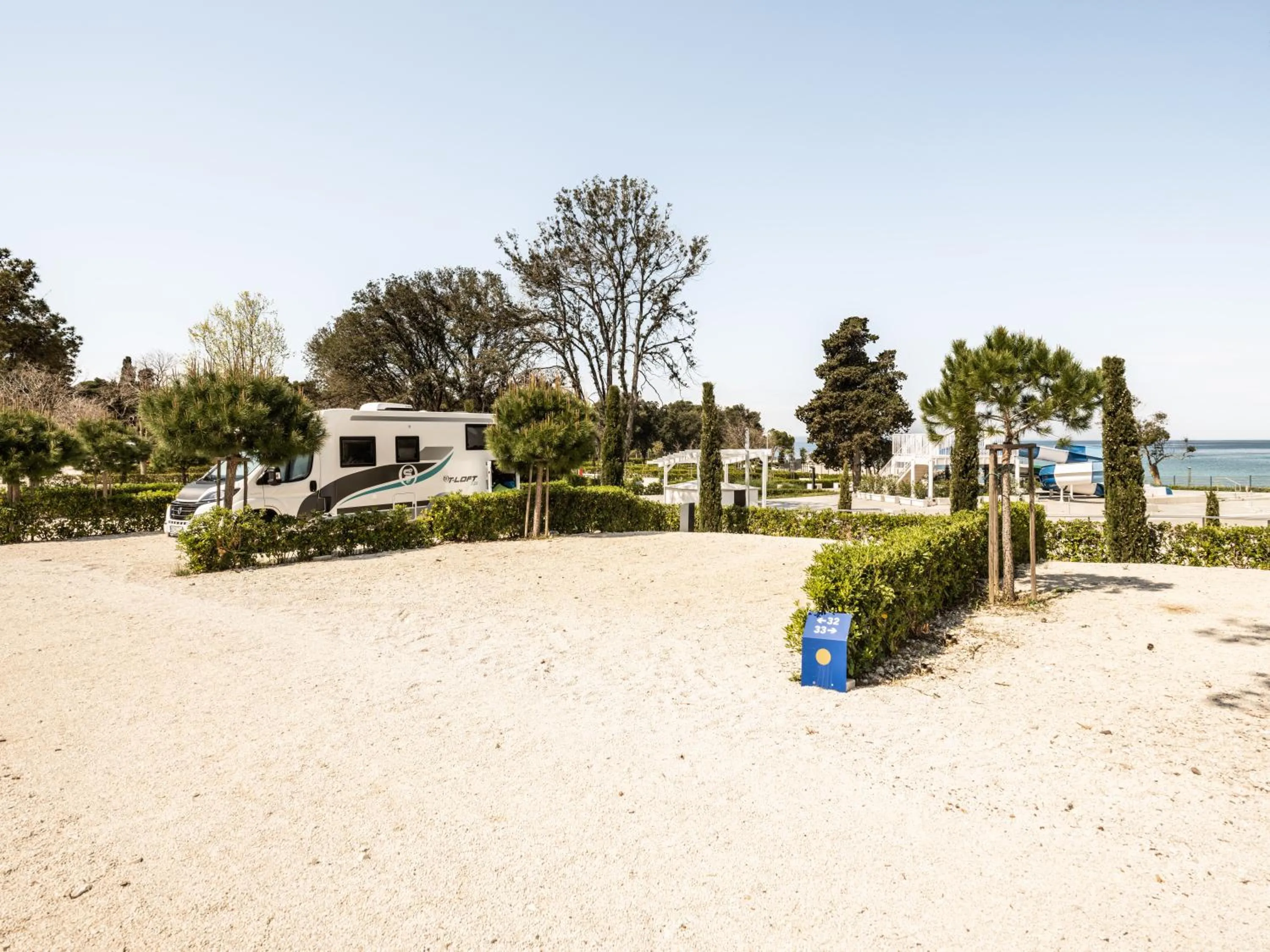 Natural landscape in Falkensteiner Premium Mobile Homes and Camping Zadar