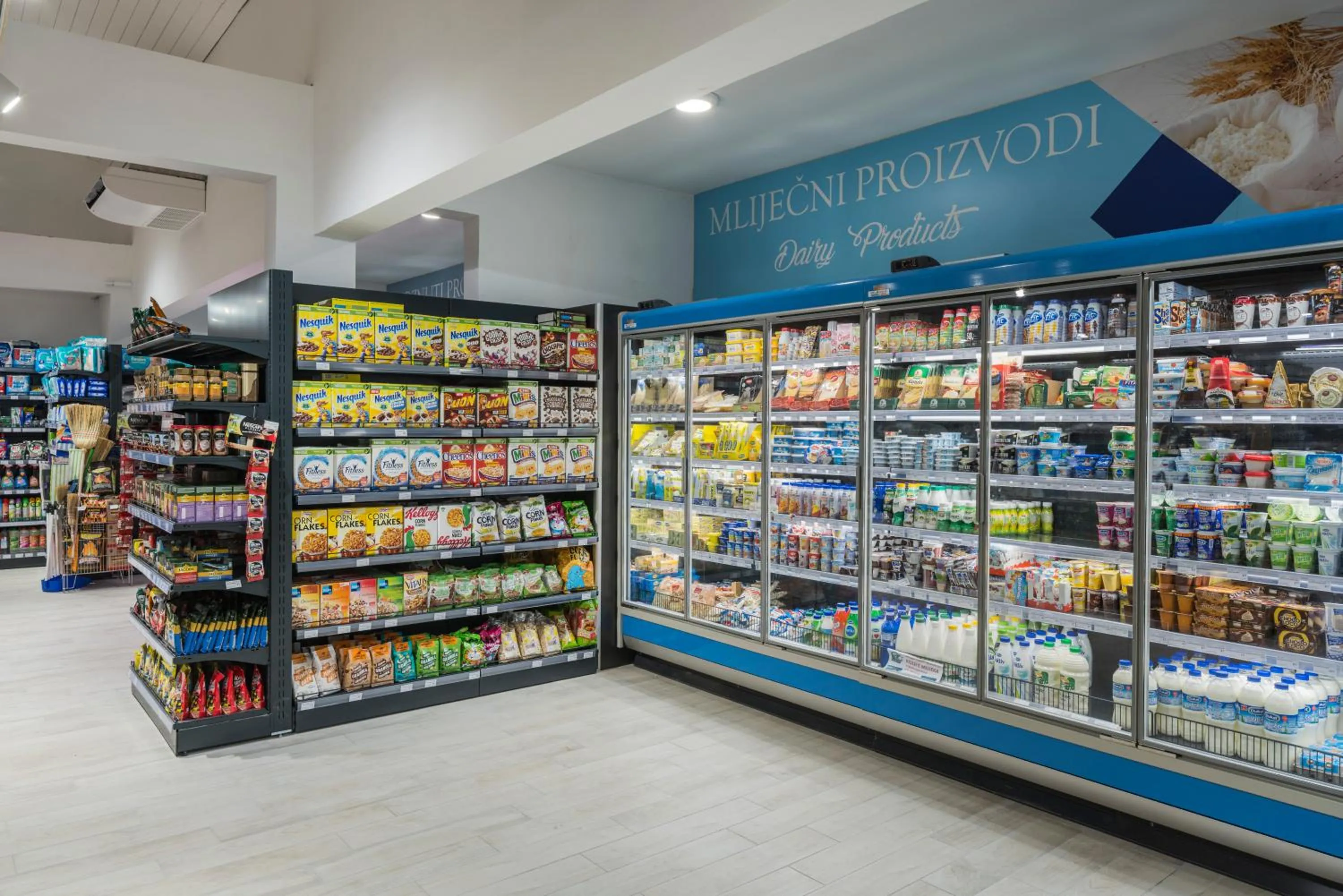 On-site shops in Falkensteiner Premium Mobile Homes and Camping Zadar