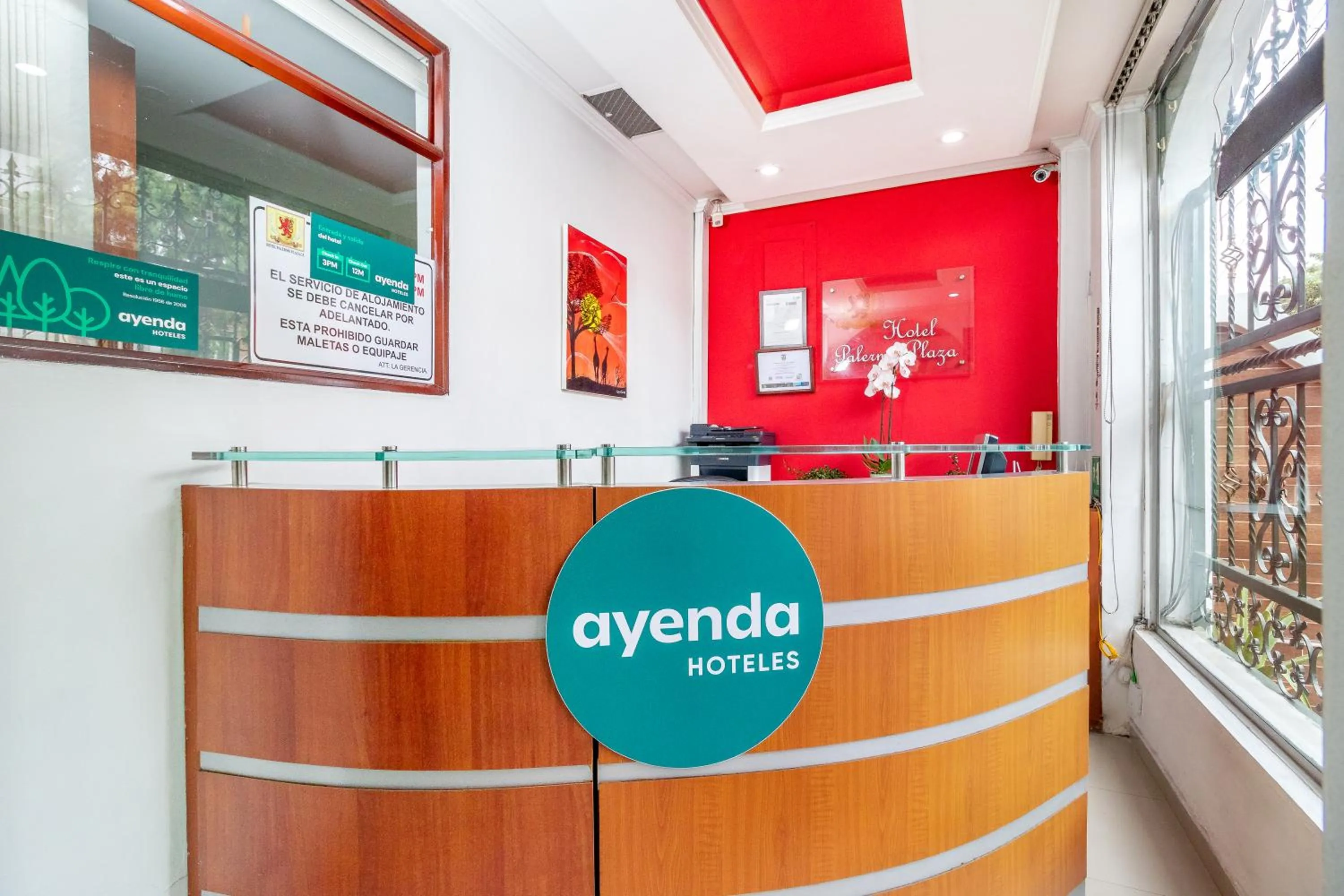 Lobby or reception in Ayenda Palermo Plaza